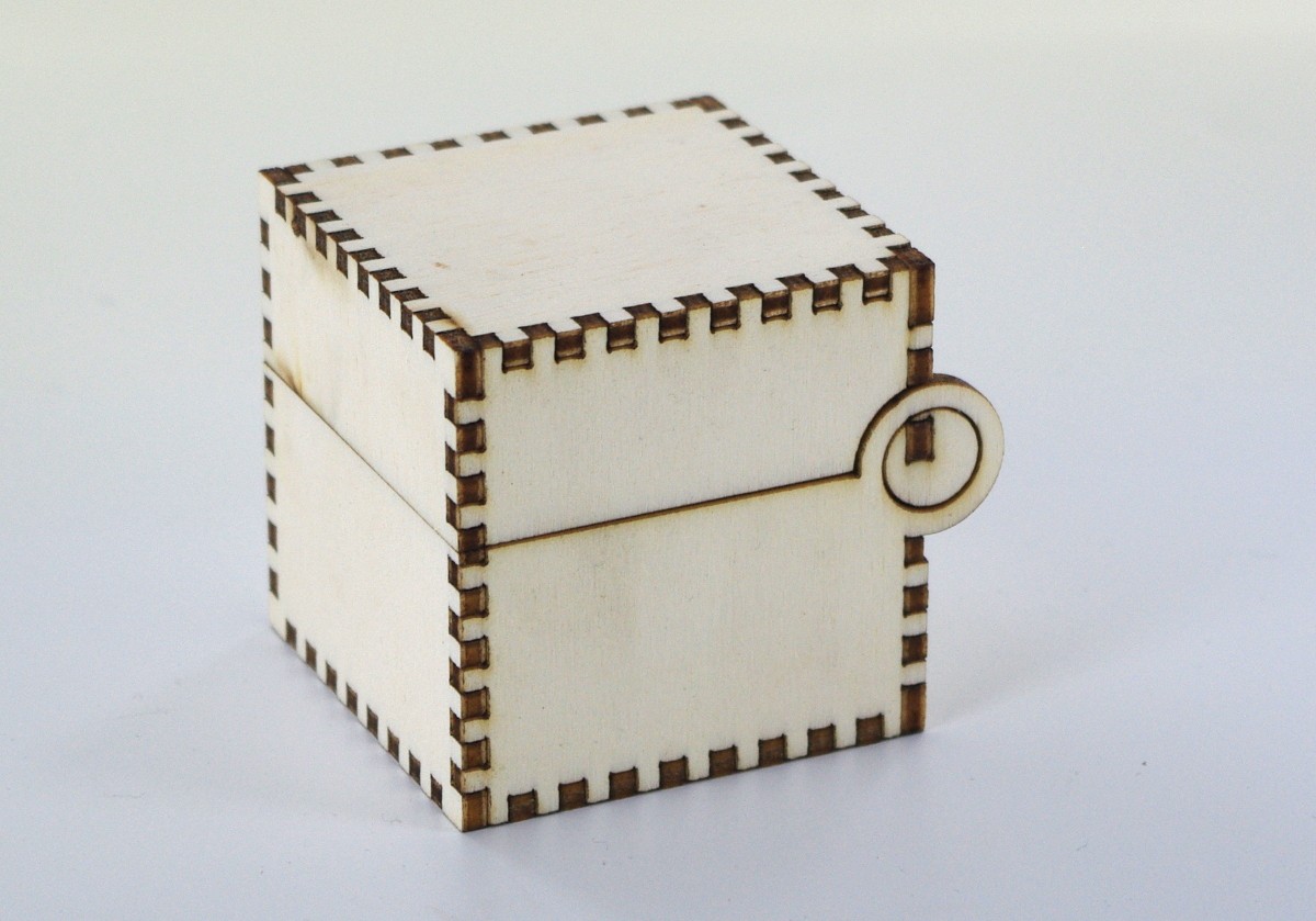 Бесплатная коробка. Box with Lid Hinges Tutorial.