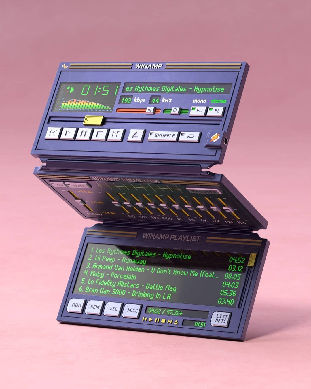 Winamp 3D Models Sketchfab, 55% OFF