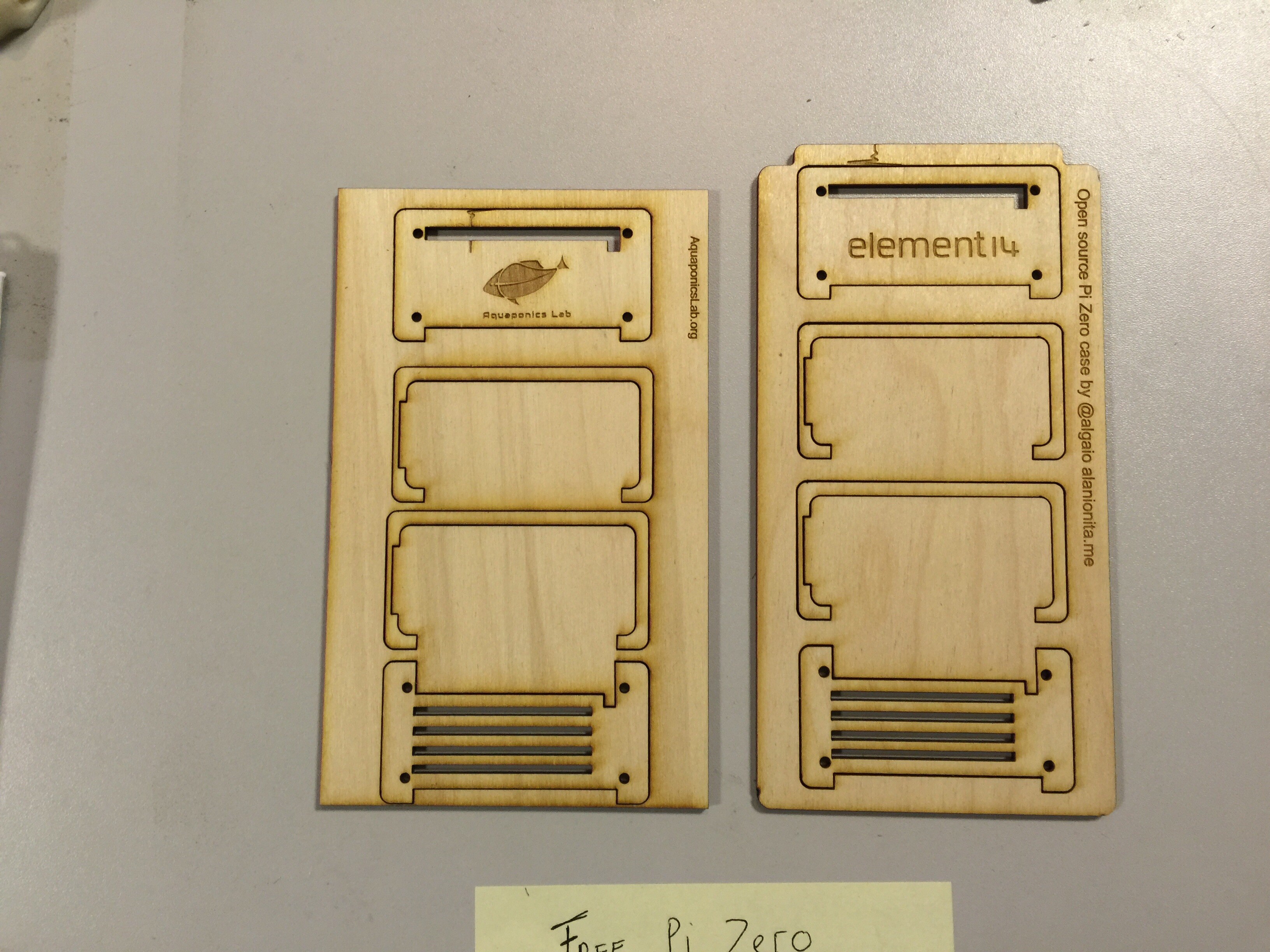 Pi Zero Case [LaserCut], Details