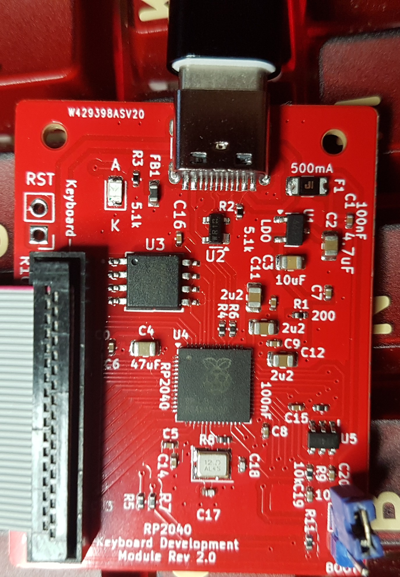 Gallery | Basic Hot-Swappable Keyboard with RGB | Hackaday.io