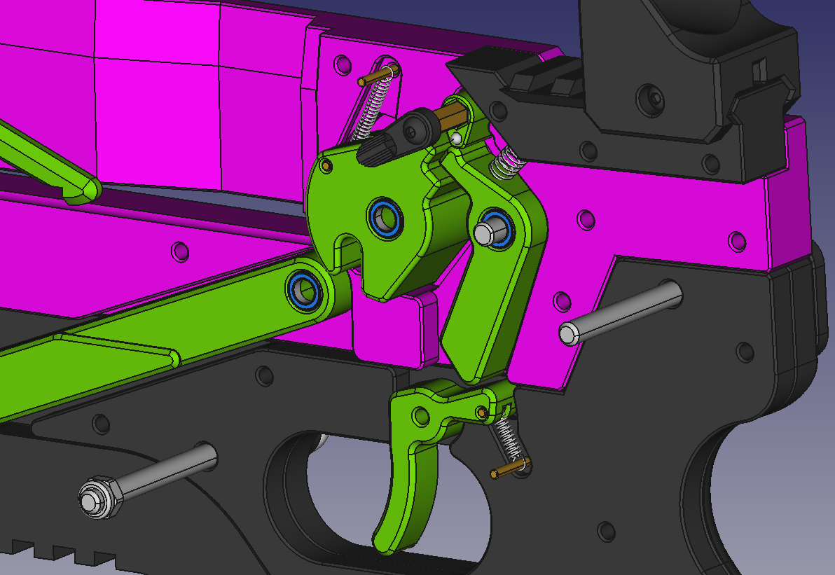 Crossbow Trigger Mechanism (simple But Sturdy)