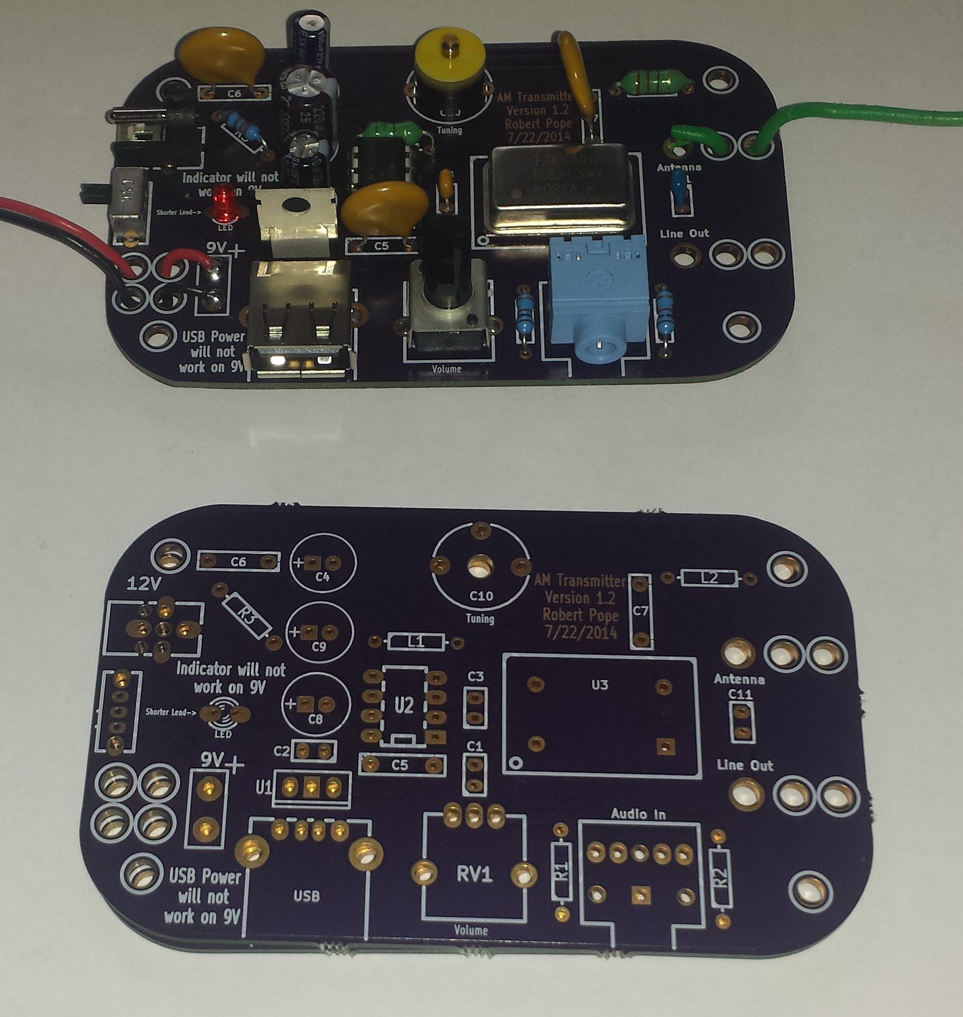 Gallery | AM/FM Transmitter Pair | Hackaday.io