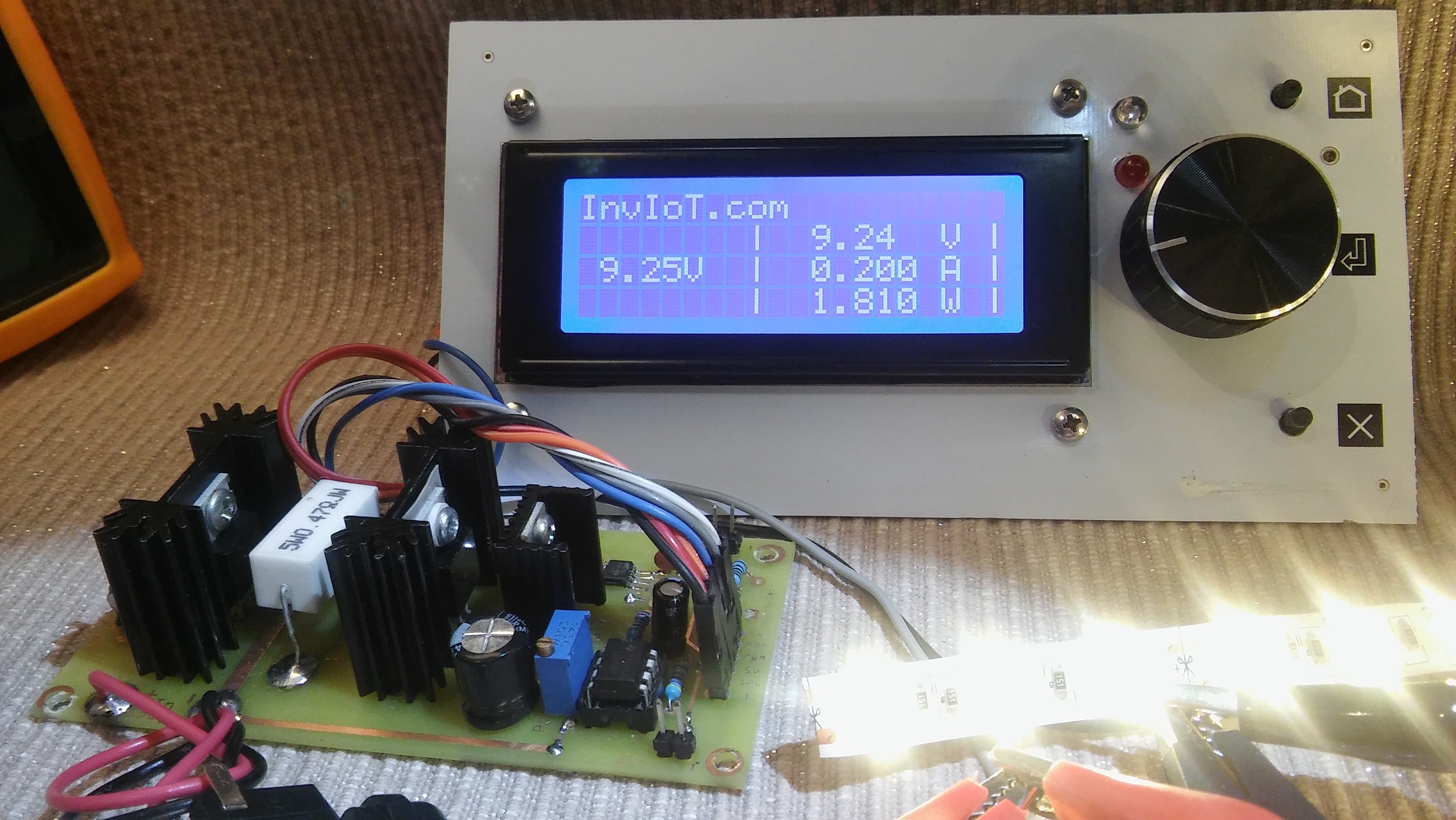 Variable Power Supply. Arduino compatible | Hackaday.io