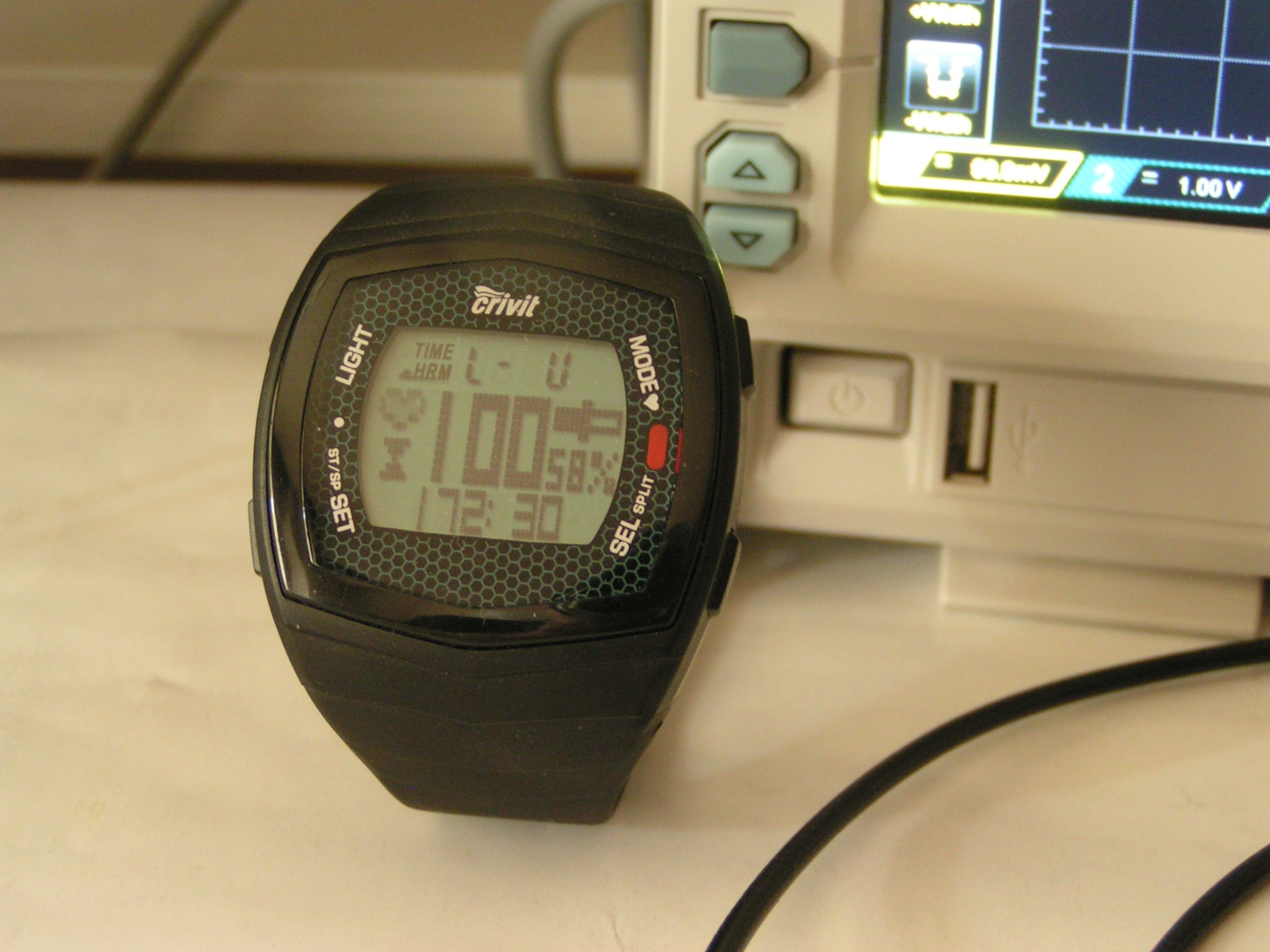 Sniff the Wireless Data of a Sports Wrist Watch