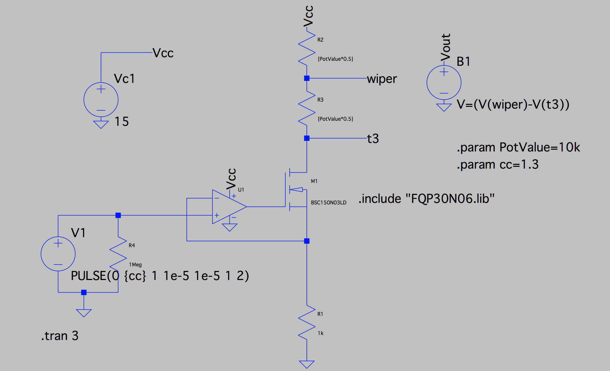 How To Create A Potentiometer In Ltspice at Humberto Daniels blog