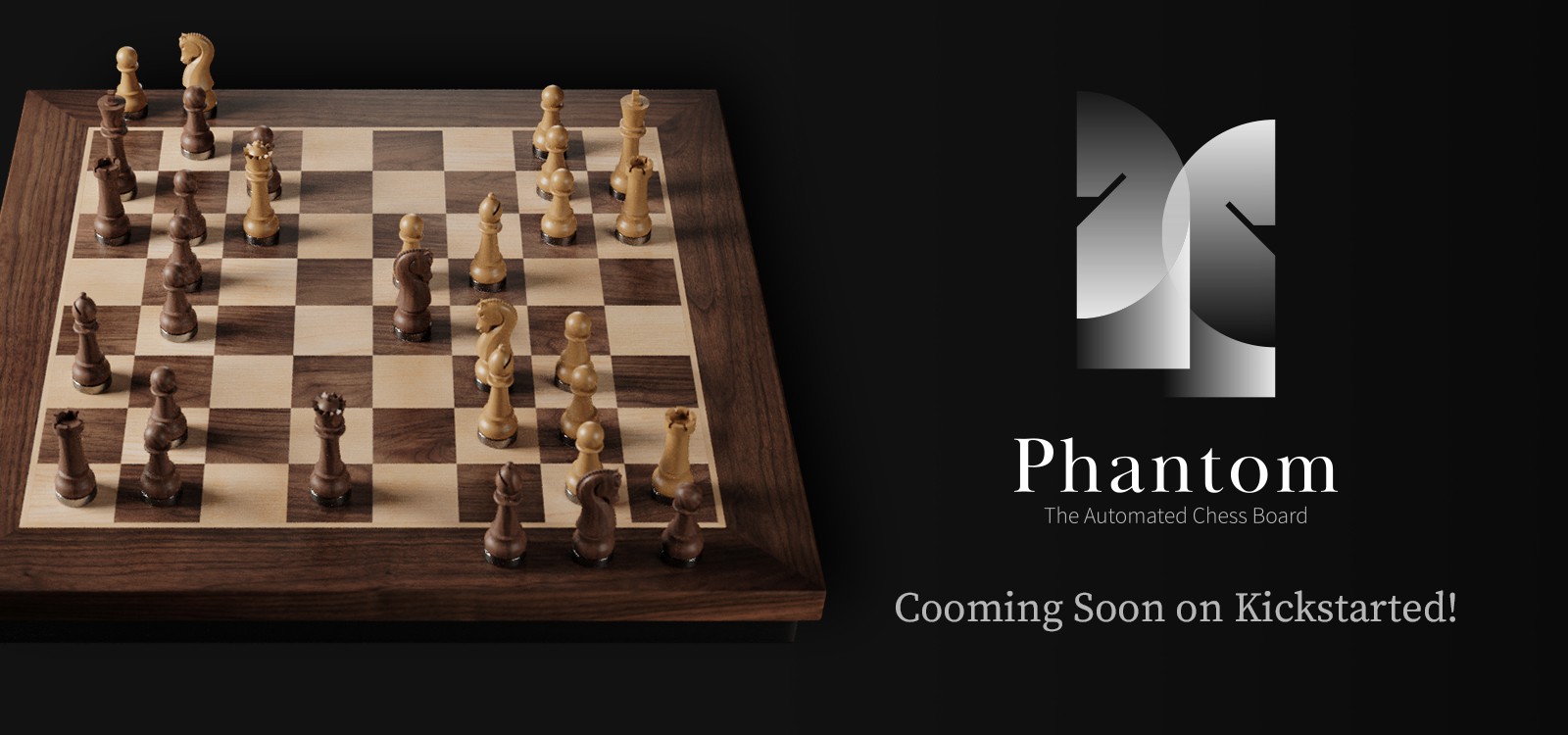 PHANTOM. The Robotic Chessboard Made of Real Wood