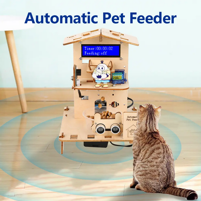 Gallery | ACEBOTT Smart Home: Automatic Pet Feeder | Hackaday.io