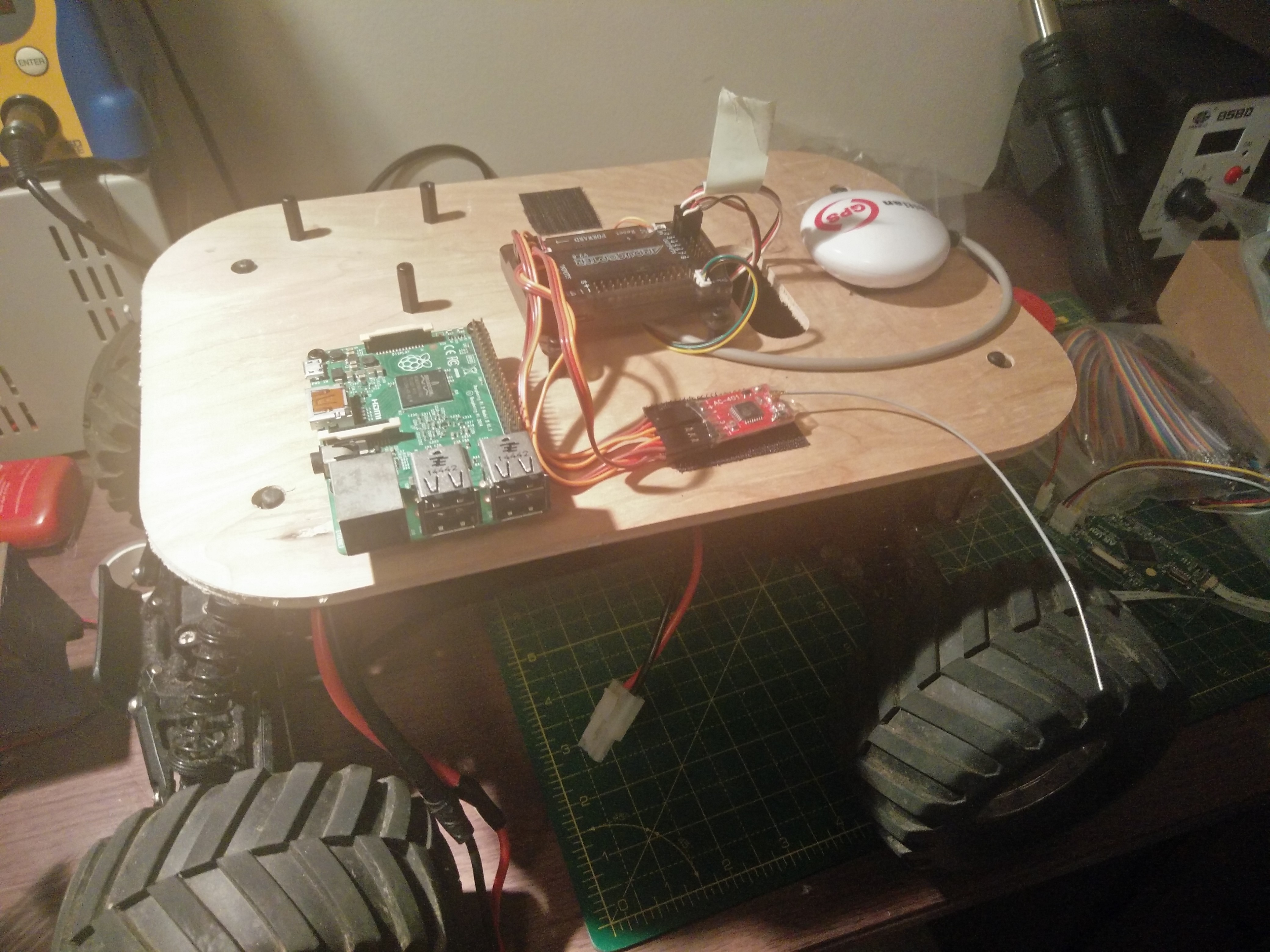 Stage 3 Build a Rover Details Hackaday.io