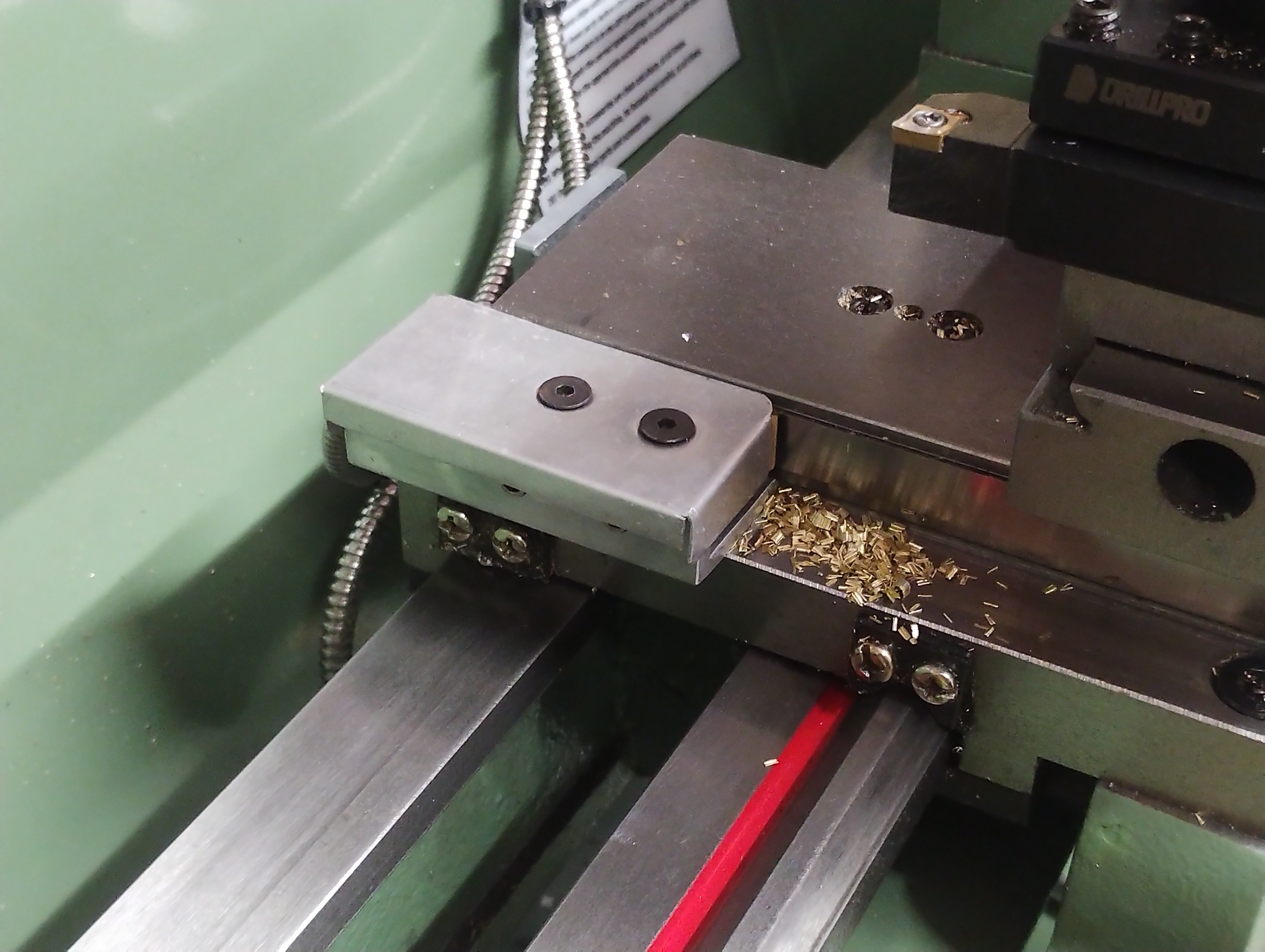 The installed sensor assembly