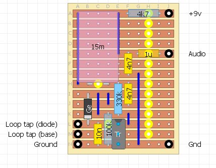 AM Radio Receiver with Three BC548 Transistors