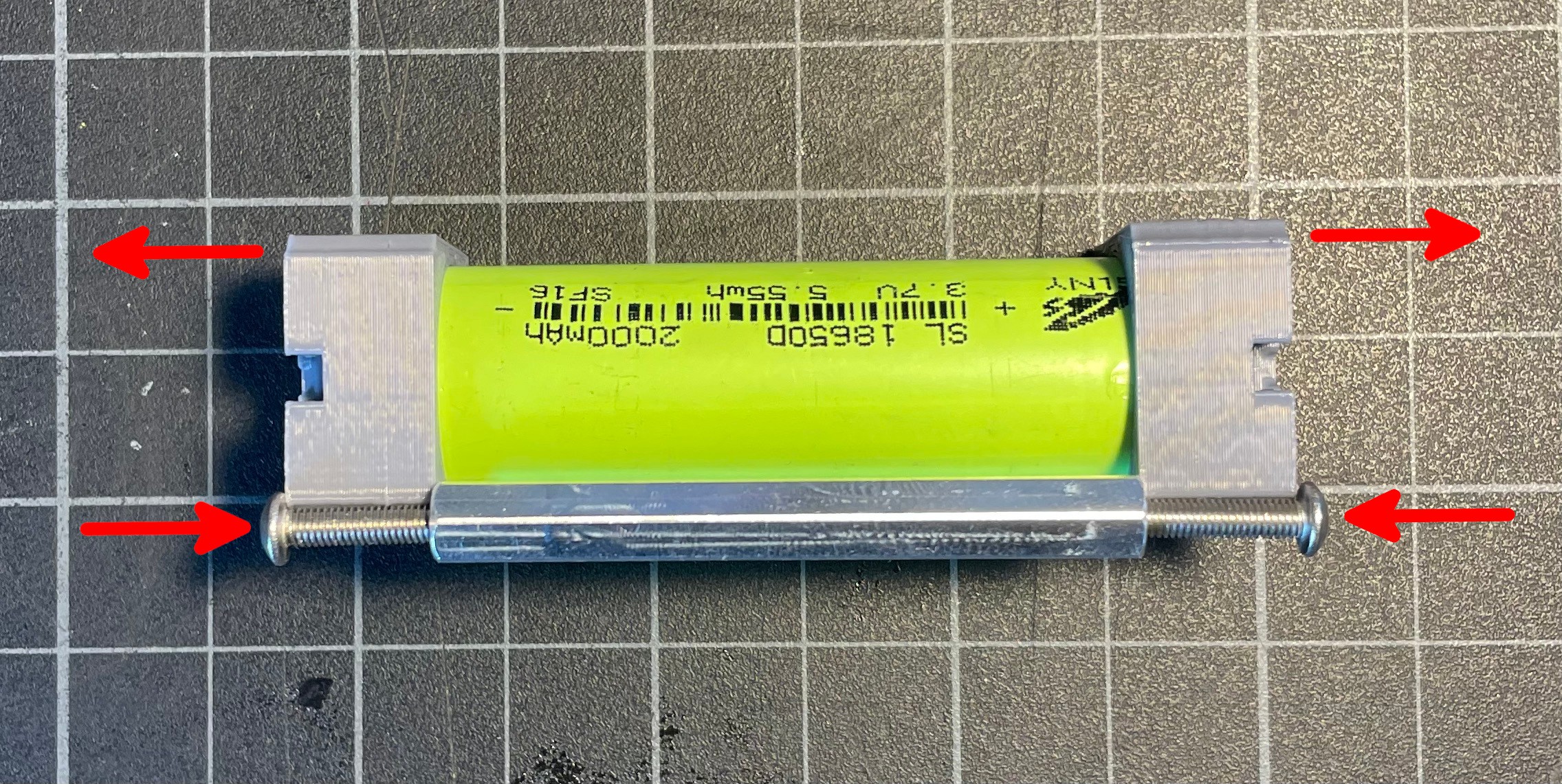 Unequal forces caused by the standoffs