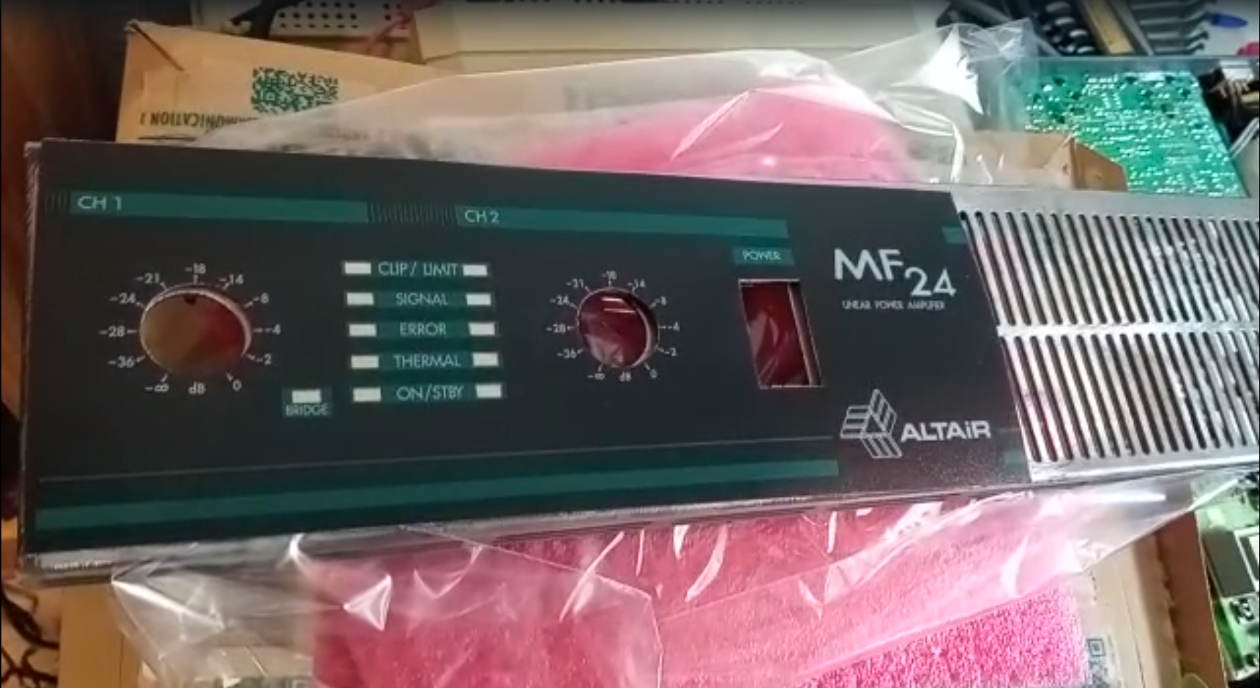 Altair MF12 Etapa de Potencia Profesional - Amplificador - Sonido - Audio