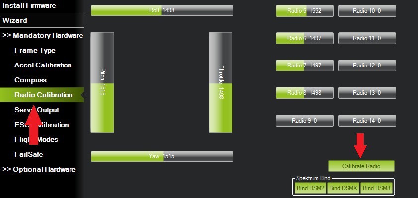 Calibrate APM 2.8 using Mission Planner rjrobotics007 Hackaday.io