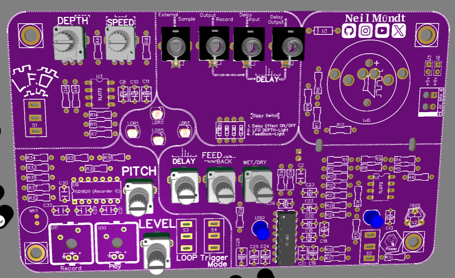 Gallery | Miners Echo Canary Delay SynthCard | Hackaday.io