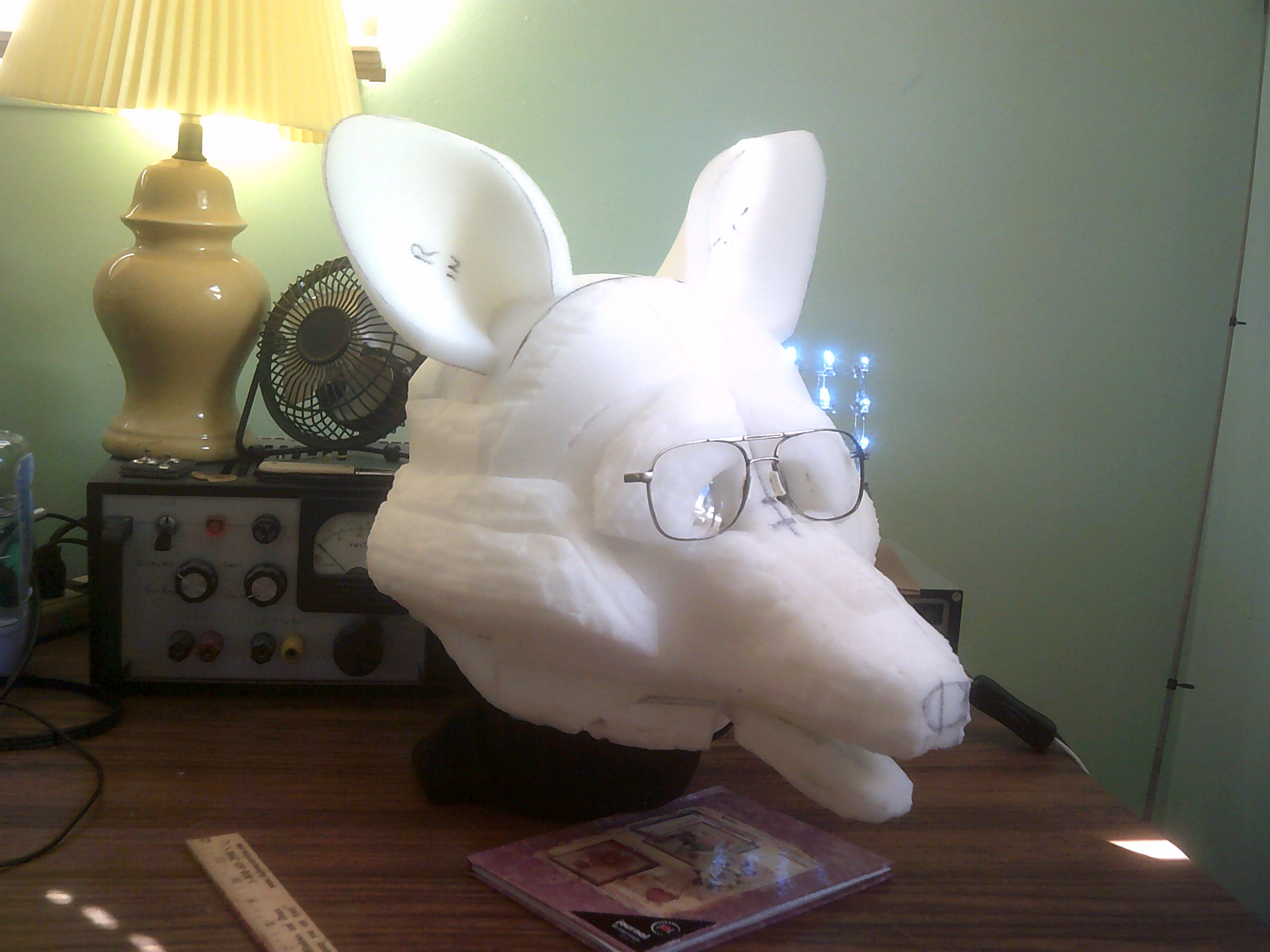 foam head base fursuit