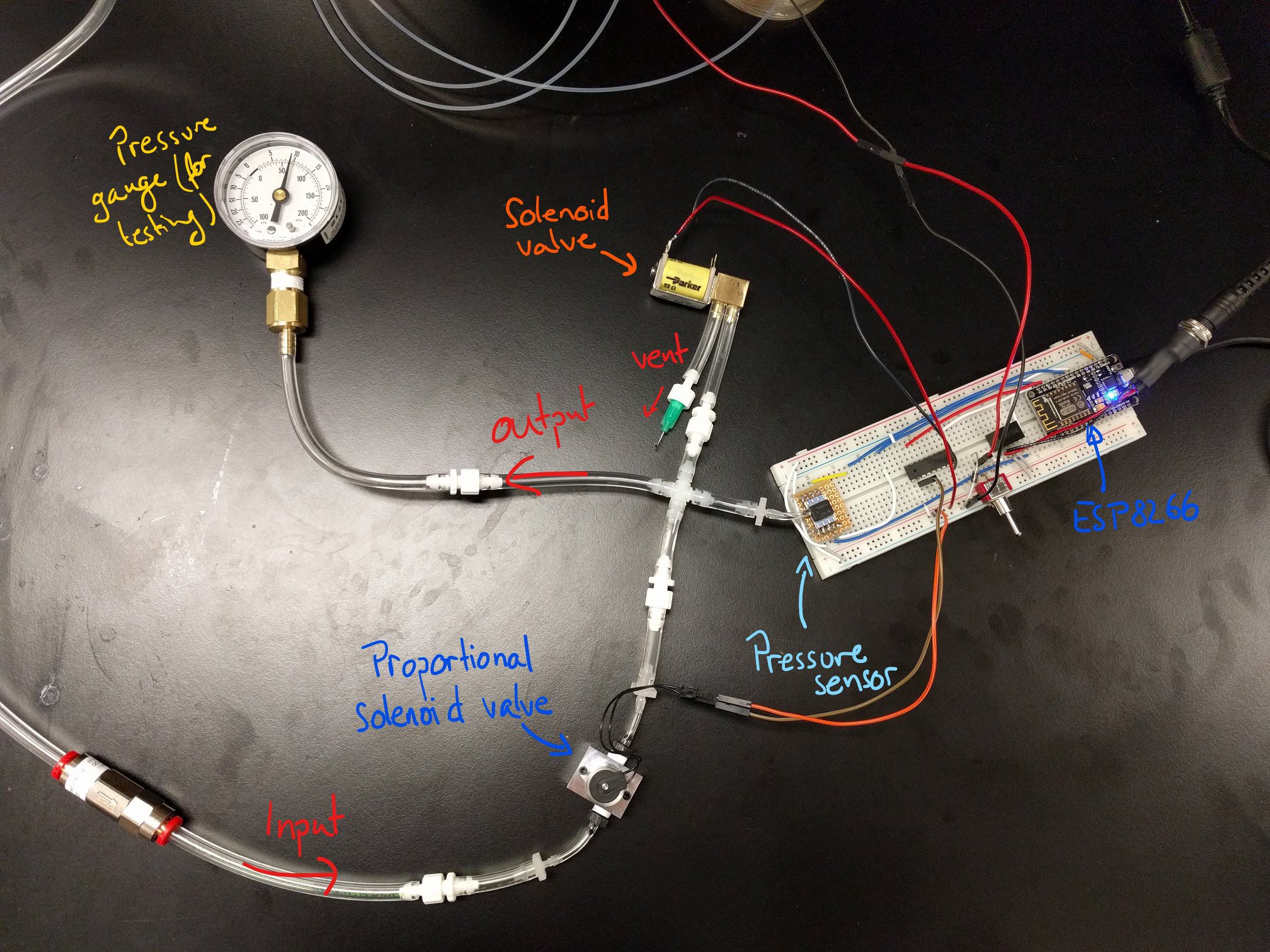 controlair flow arduino