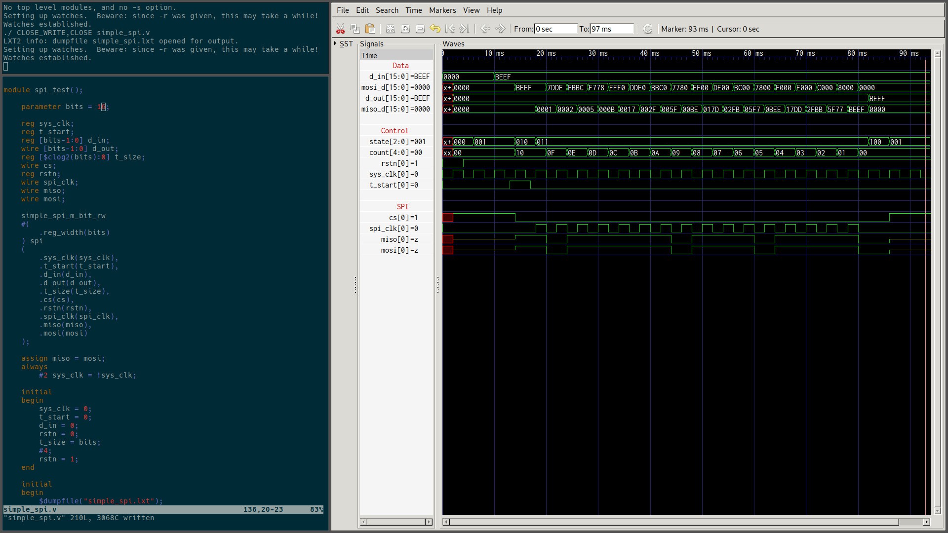 failure to obtain a verilog simulation license