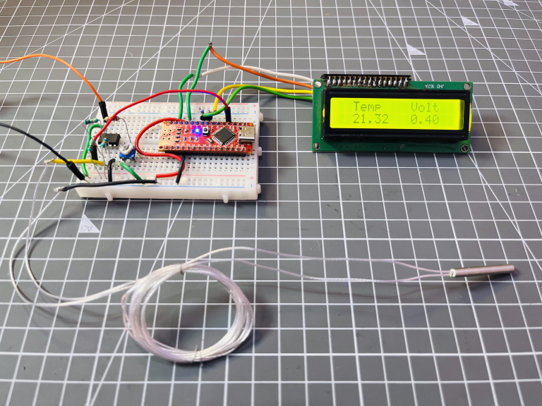 PT-1000 Based Temperature Meter -Arduino | Hackaday.io