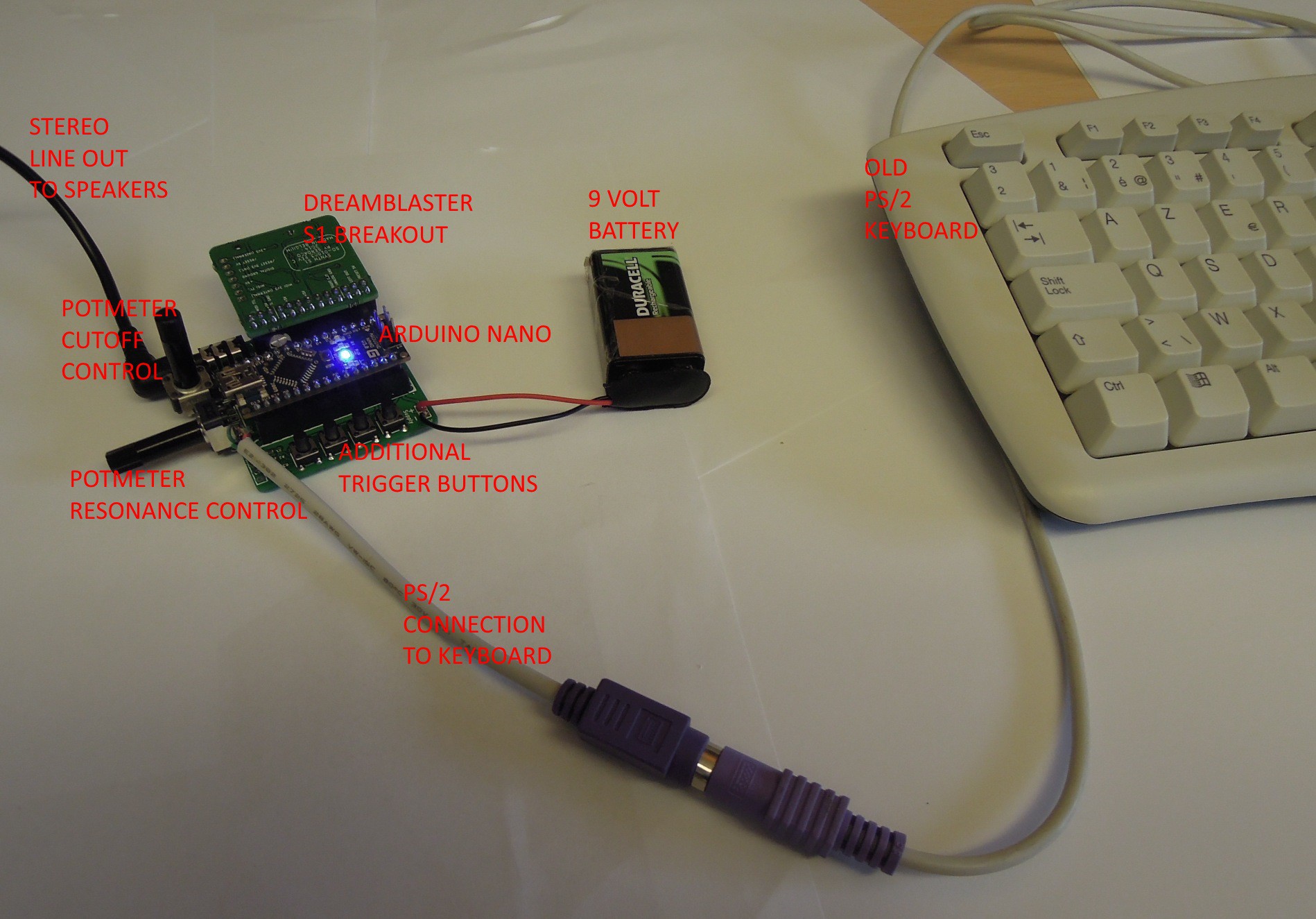 Arduino deals synthesizer keyboard