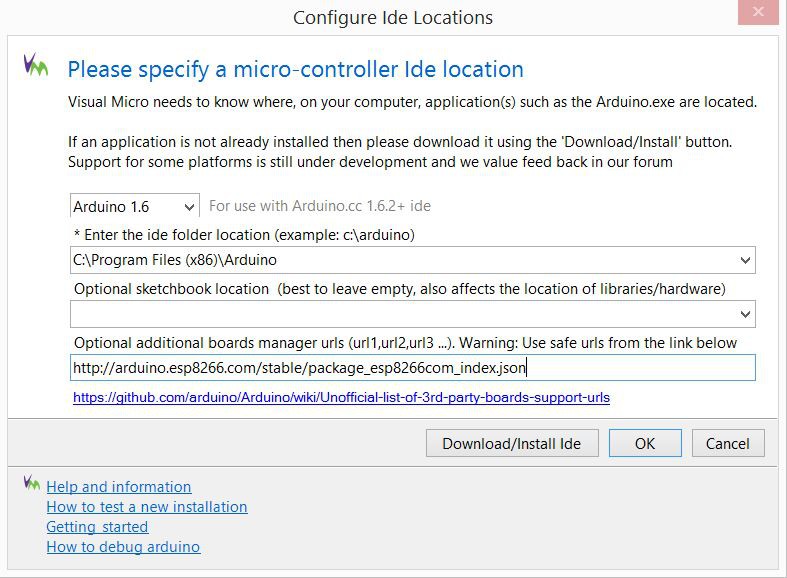 ESP8266 Arduino Visual Studio Details Hackaday io