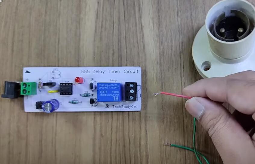 Gallery Time Delay Relay circuit using 555 timer IC Off Hackaday.io
