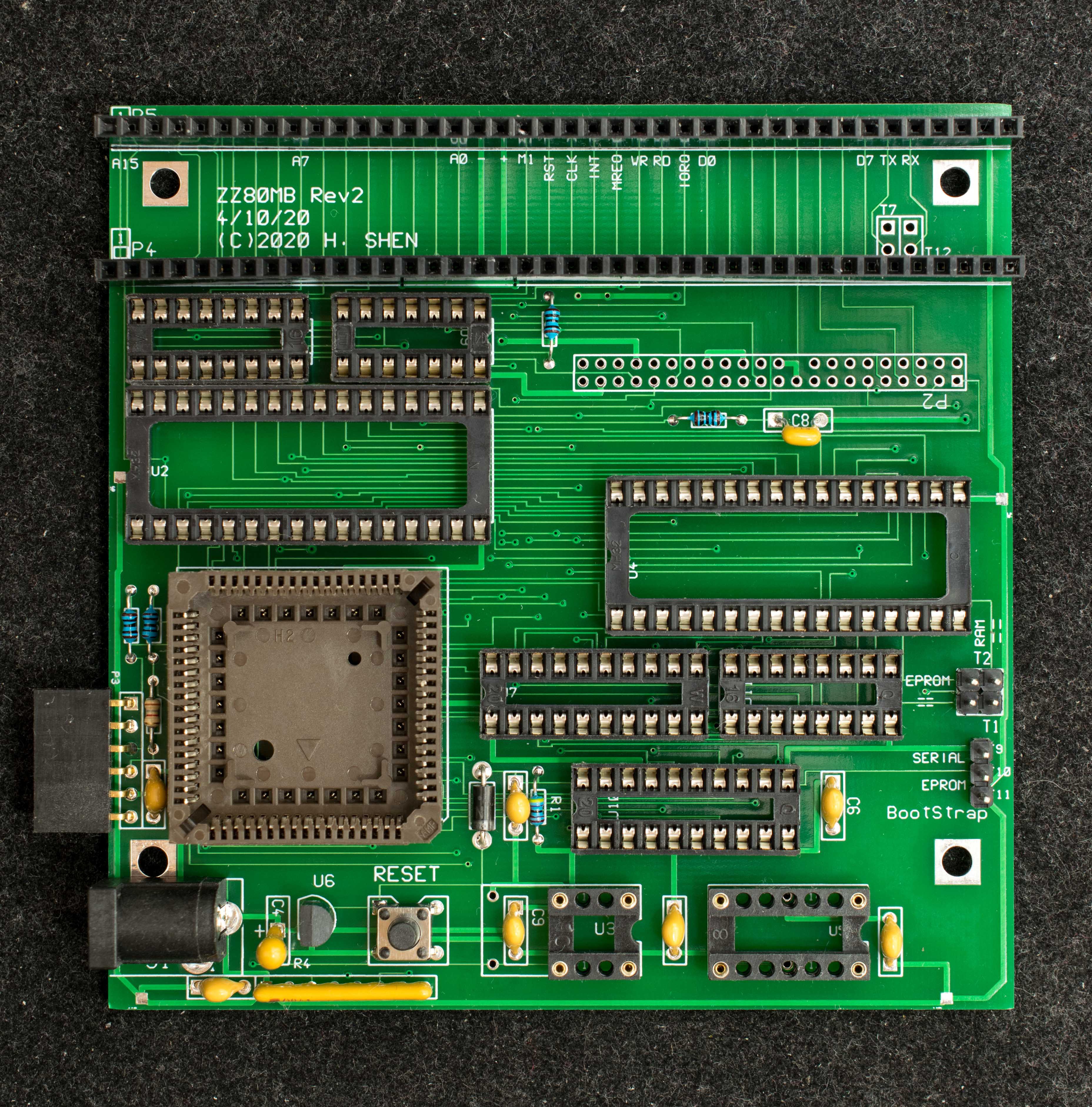 Gallery ZZ80MB, a Z280based SBC Hackaday.io