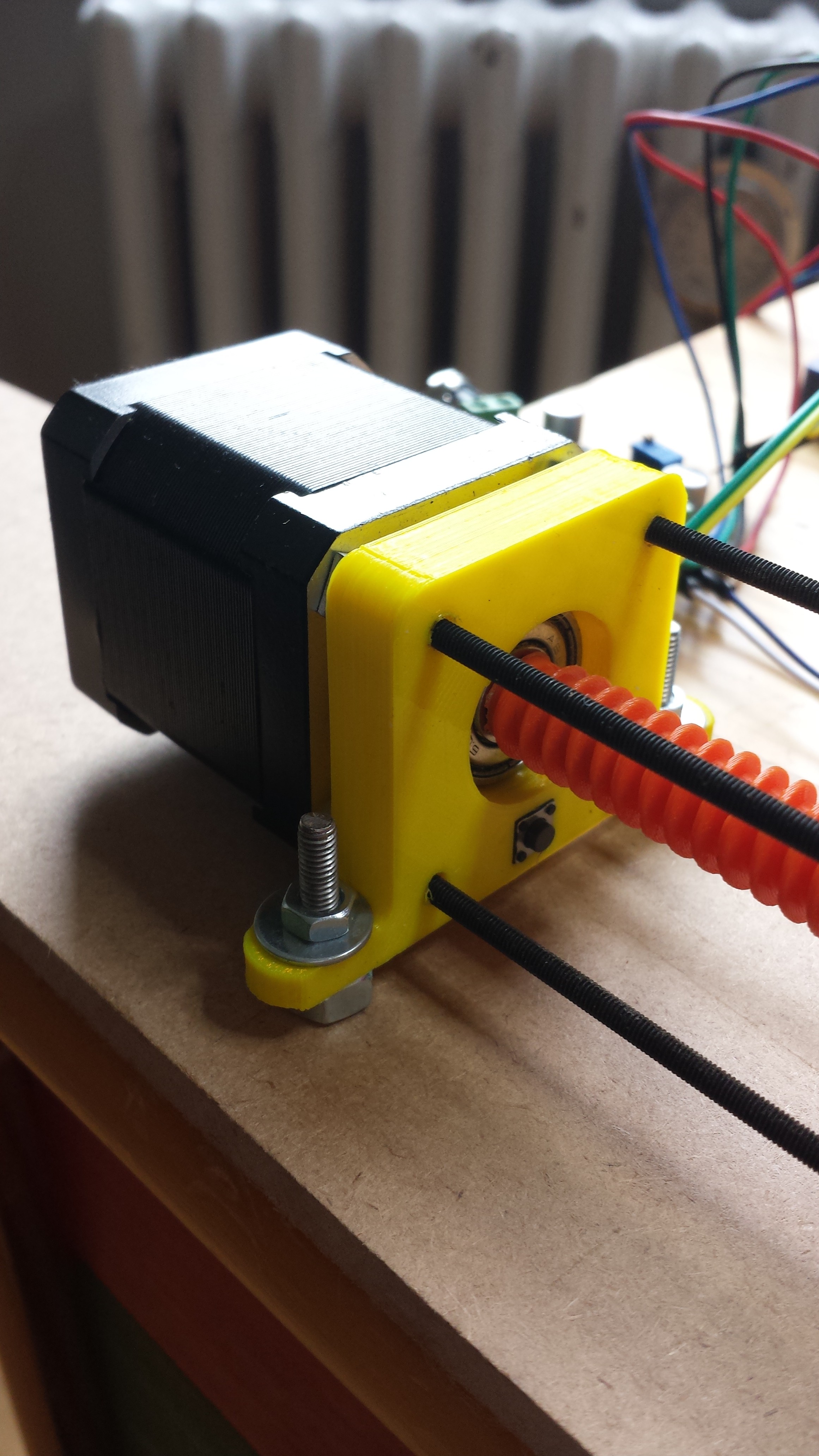 Nema17 3D printed Linear Actuator & ESP32 Gui MyRobotLab