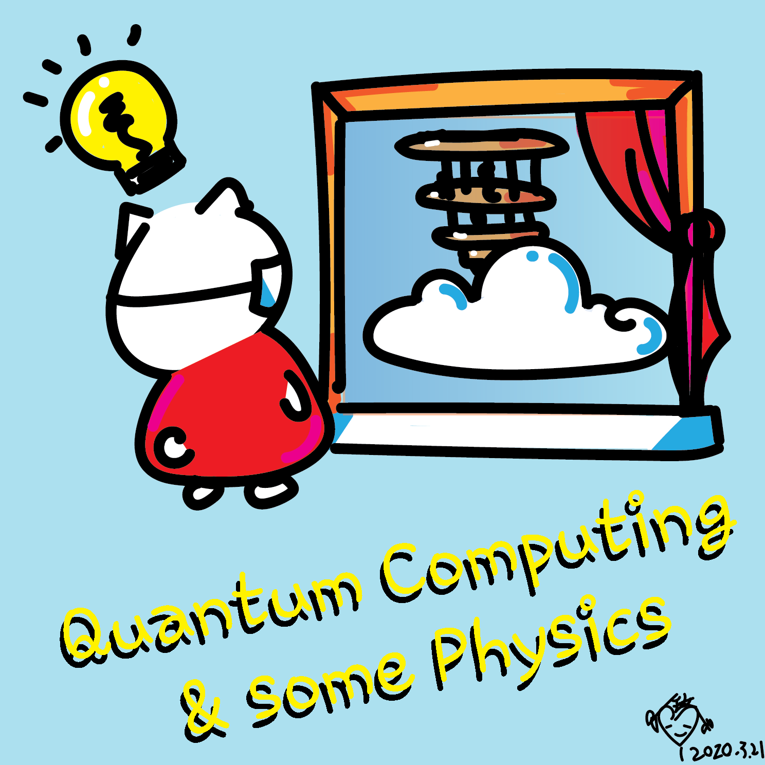 Quantum Computing through Comics 