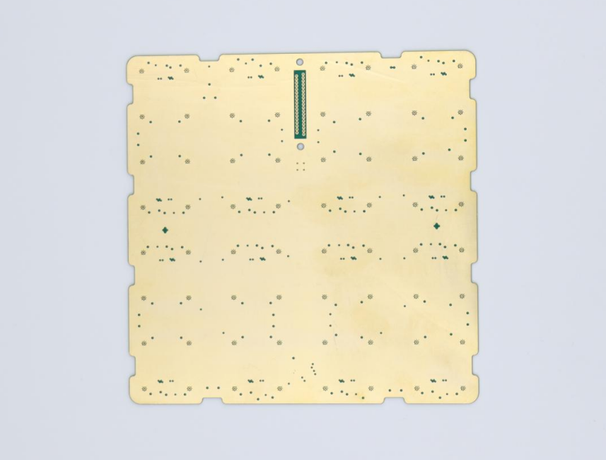 High-quality PCB with copper foil circuits and electroplated copper layers used in advanced PCB manufacturing and PCBA assembly