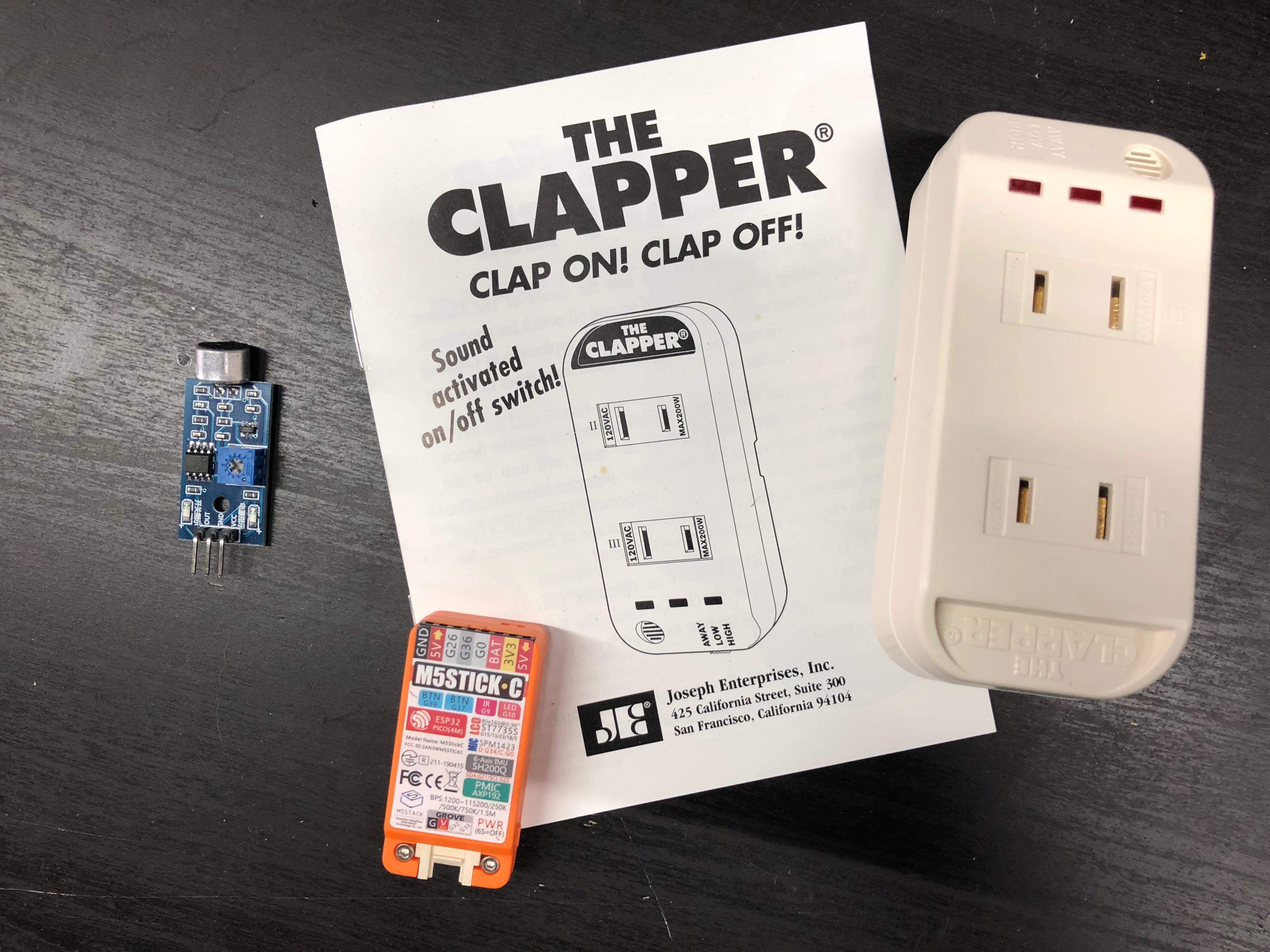 THE CLAPPER Sound Activated ON OFF Switch User Manual