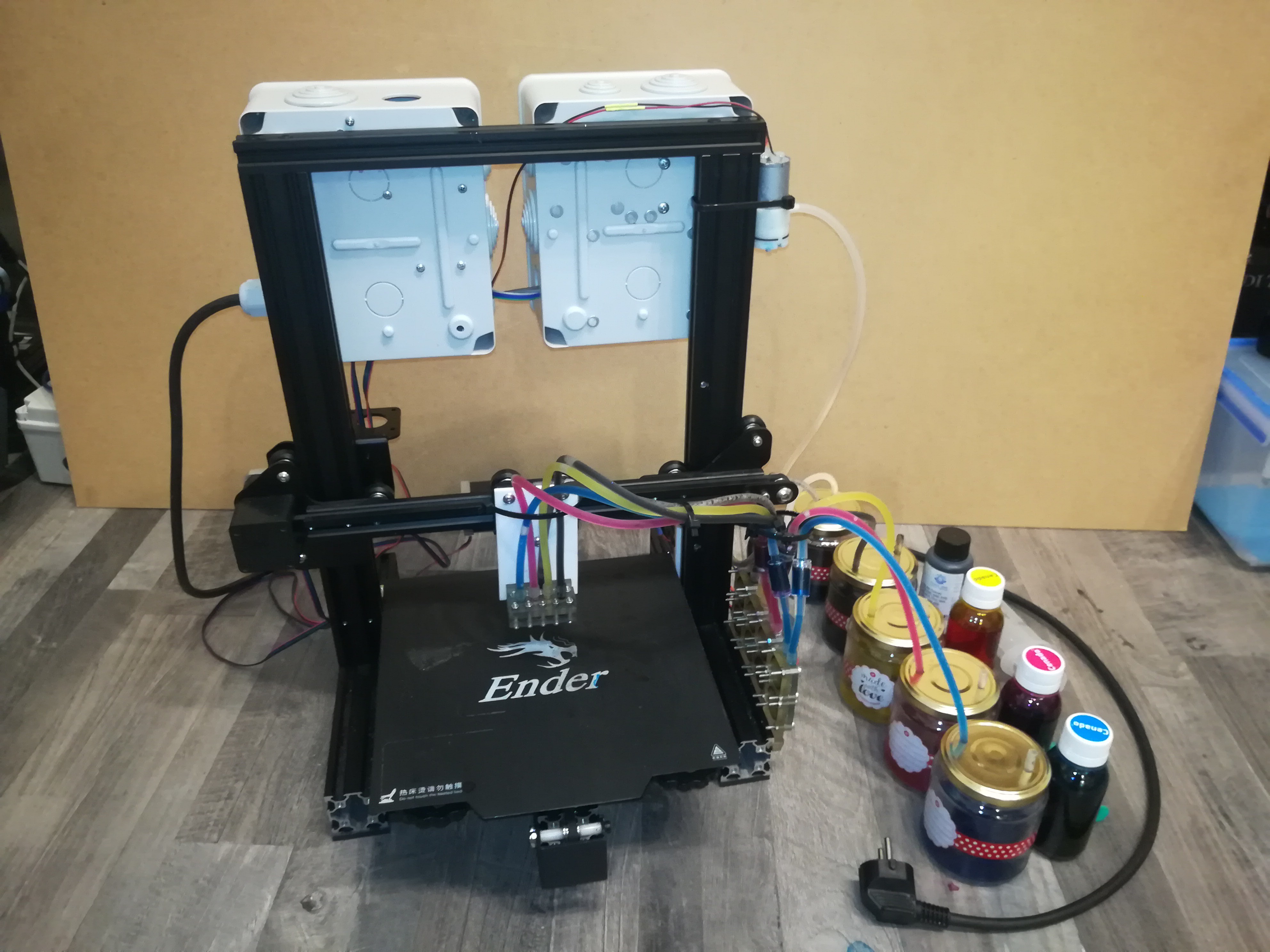 3D Printable 3D Printer led light by Dominik