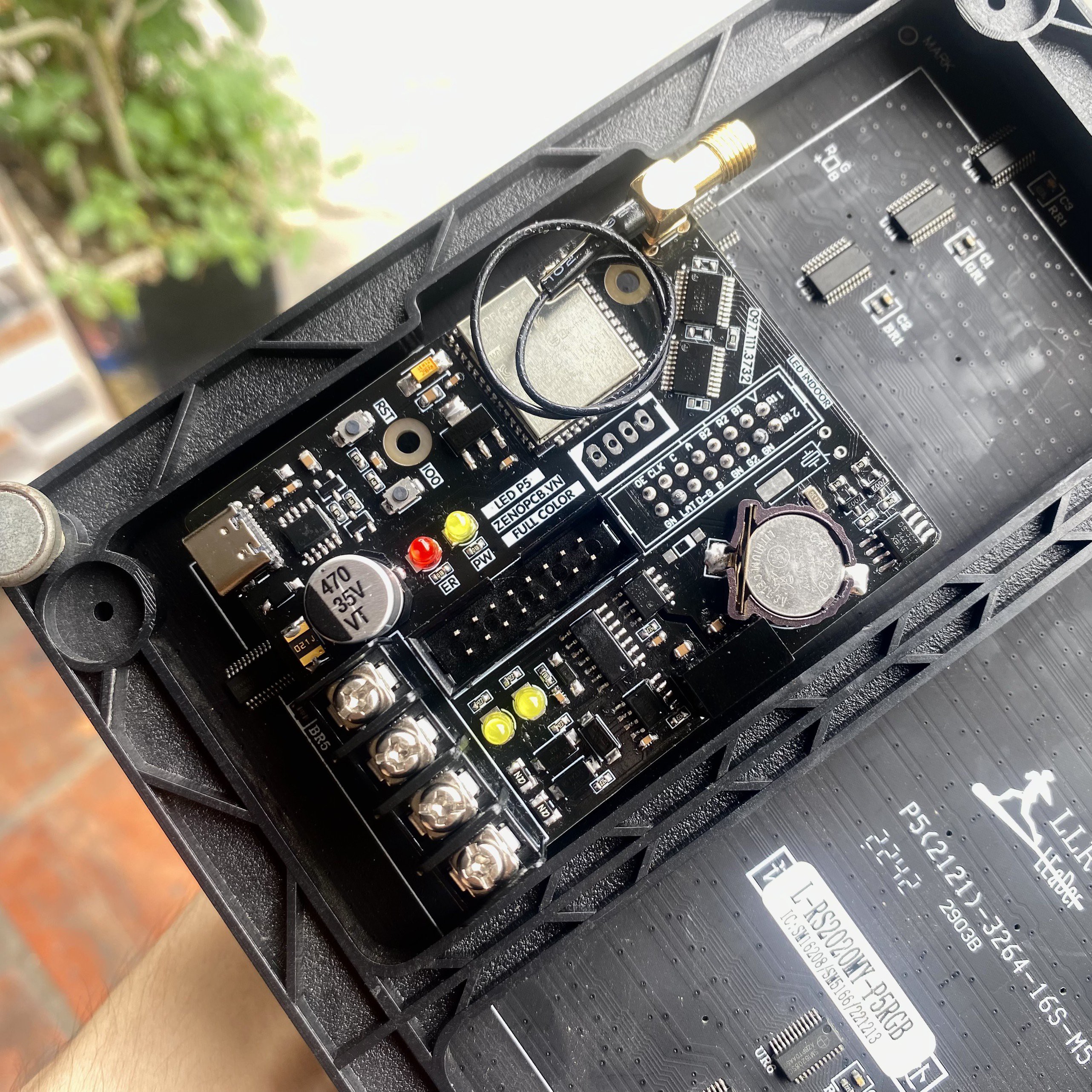 Gallery | ESP32 Control Led P5 Indoor and Outdoor color RGB | Hackaday.io