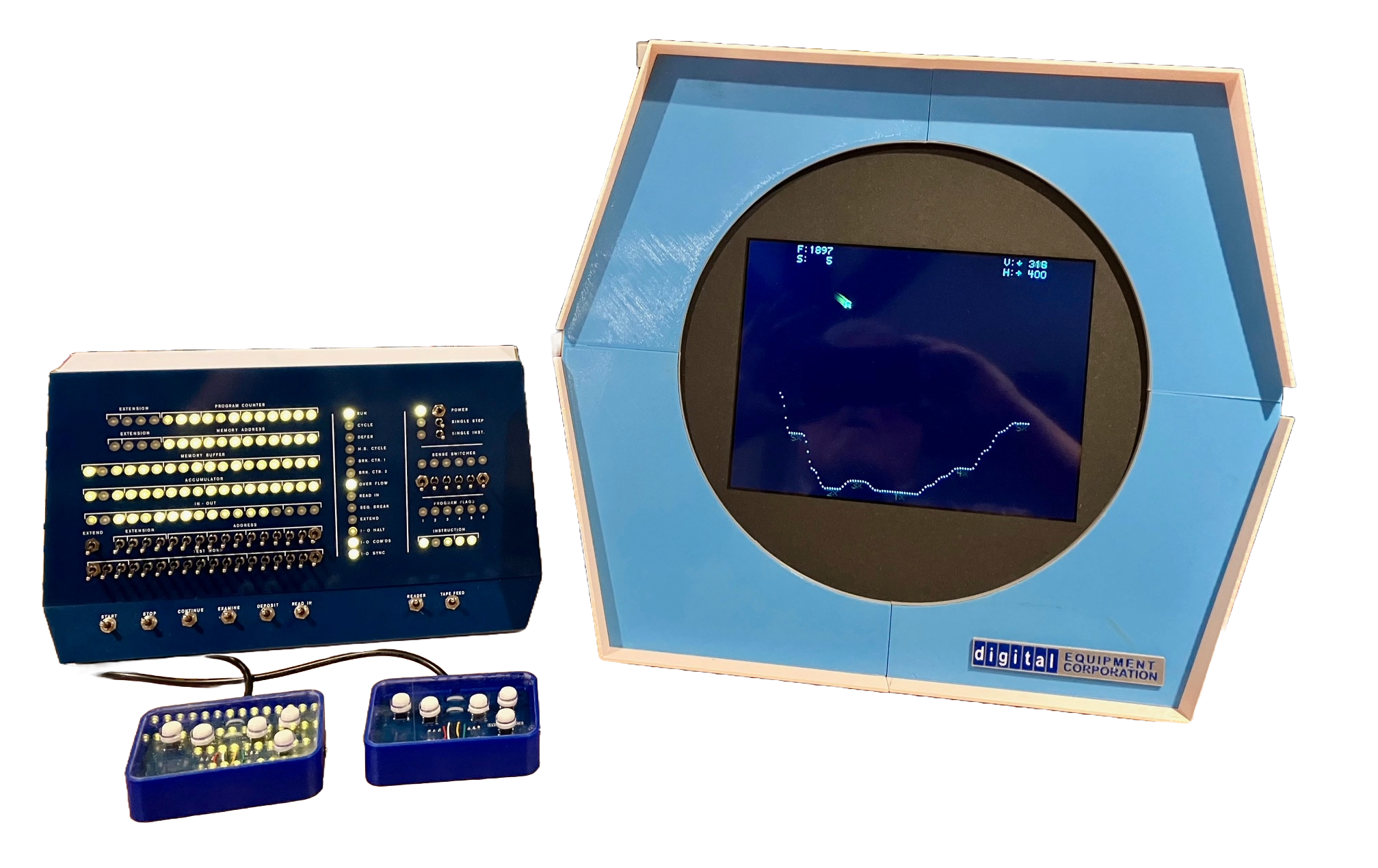 Gallery | Lunar Lander for the PDP-1 | Hackaday.io