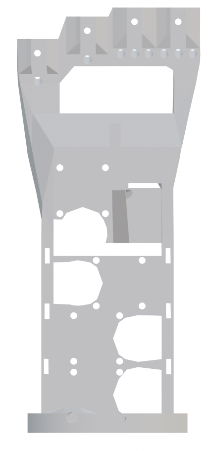 Skeleton - back view