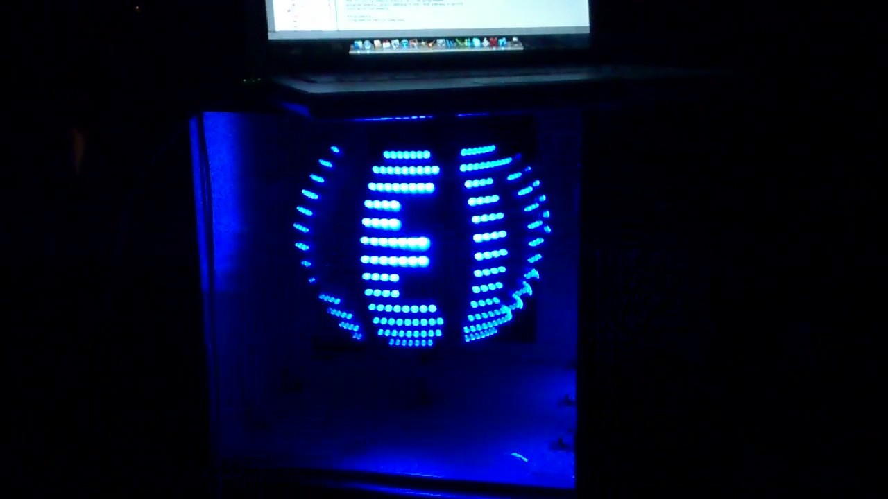 Persistence of Vision Displays Hackadayio Circuit Diagram