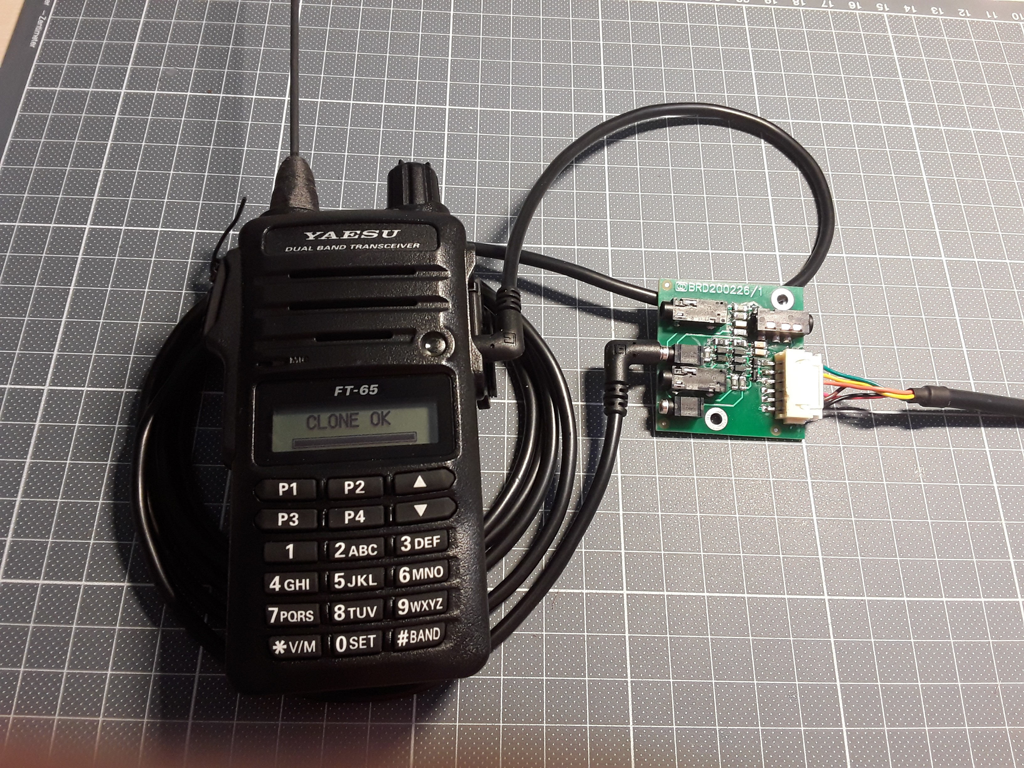 Project | Yaesu - Baofeng/Kenwood converter | Hackaday.io