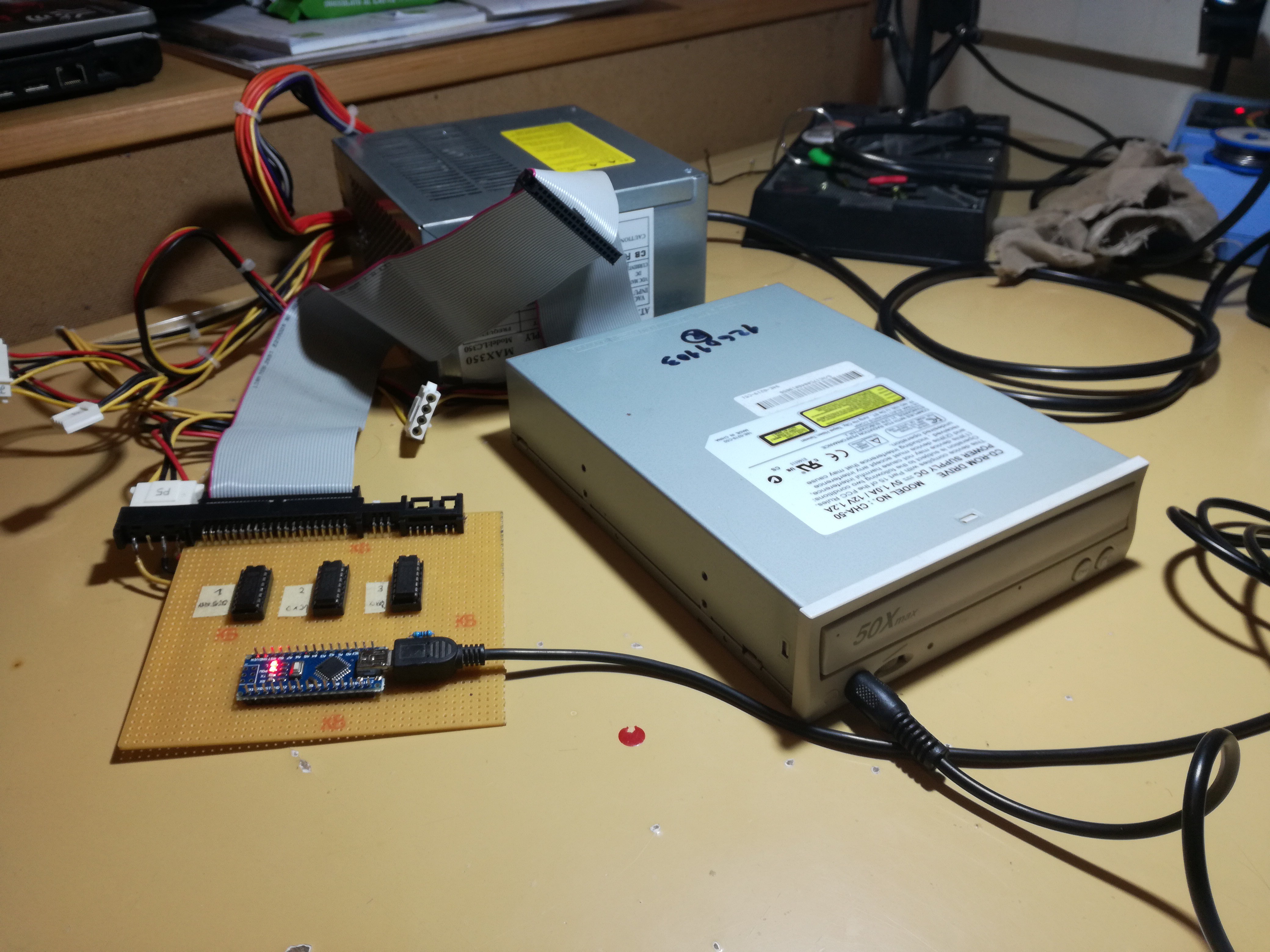 Using Old Cd Drive As A Music Player Hackaday Io