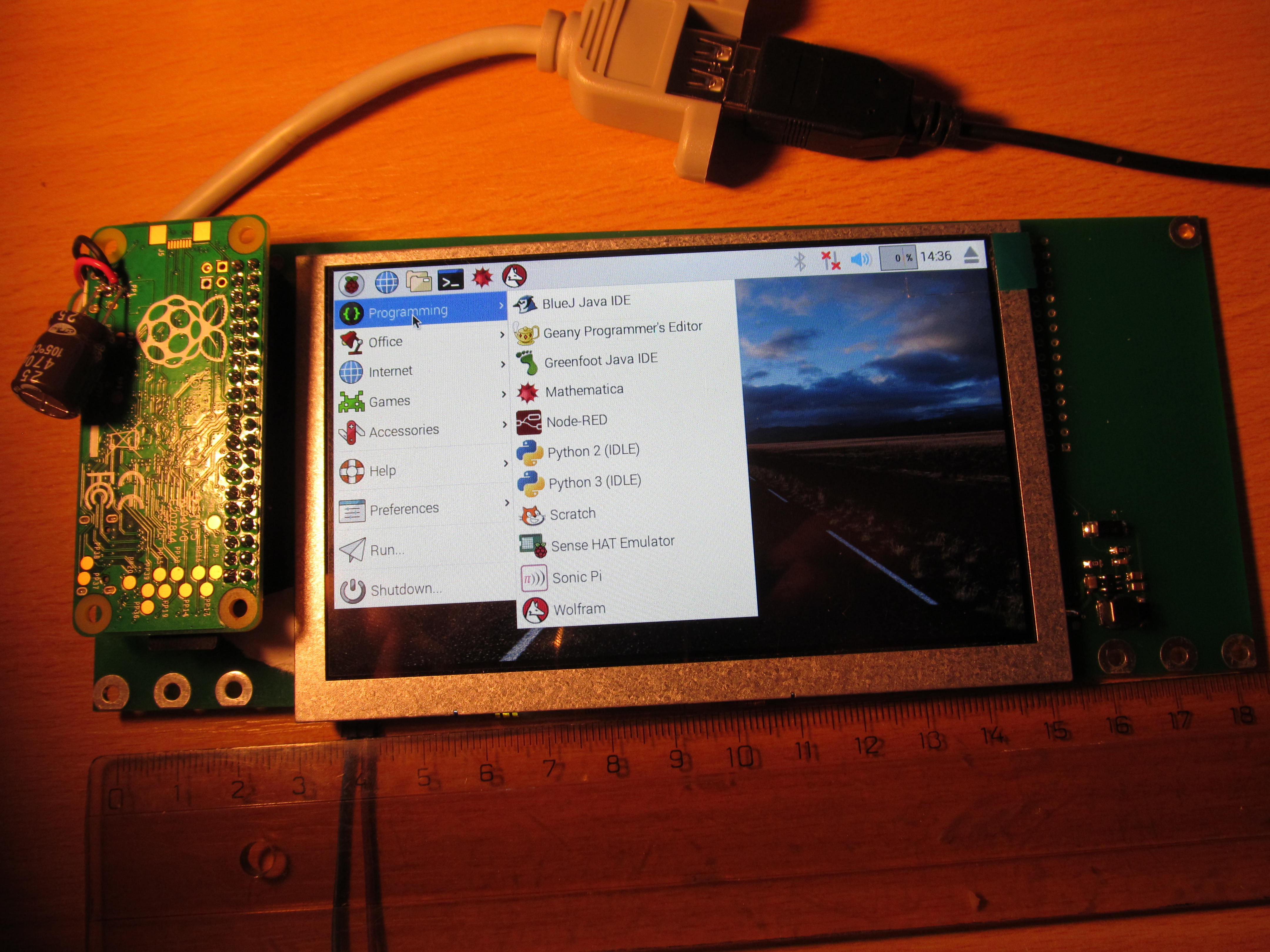 Raspberry Pi Zero Handheld Computer 5280