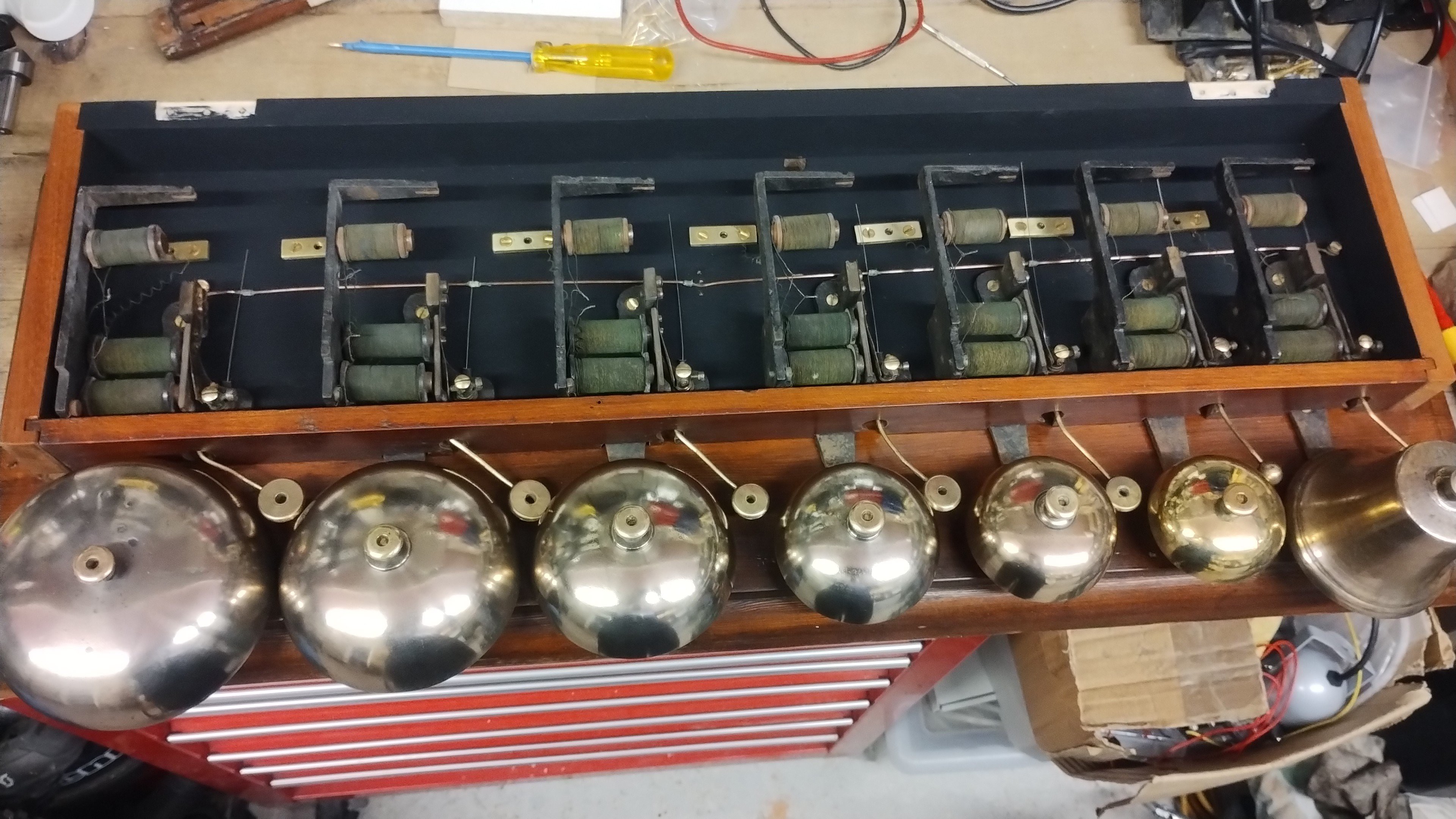 Gallery | Restoring a 1900’s flag board | Hackaday.io