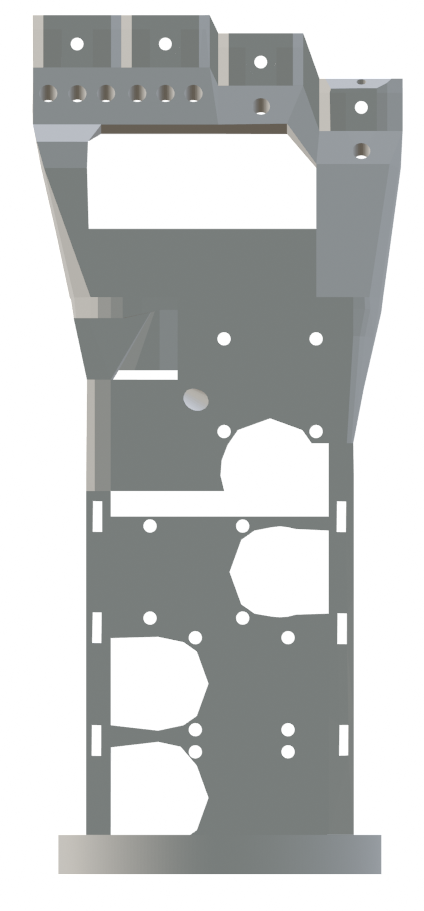 Skeleton - front view