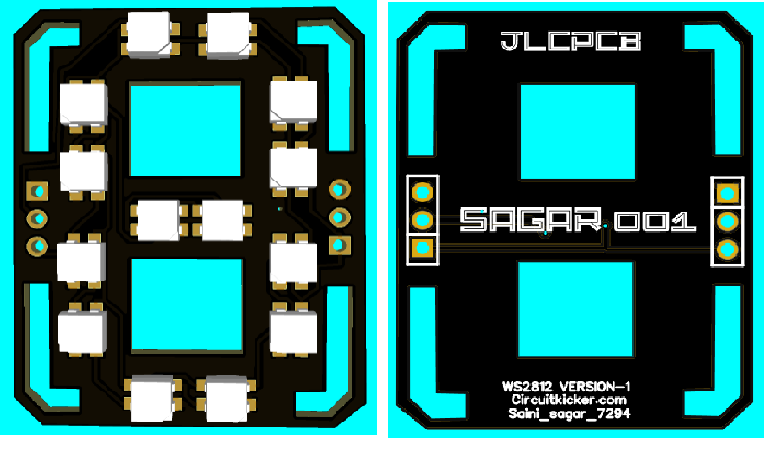 Gallery Rgb 7 Segment Display Using Neo Pixel Led 1709