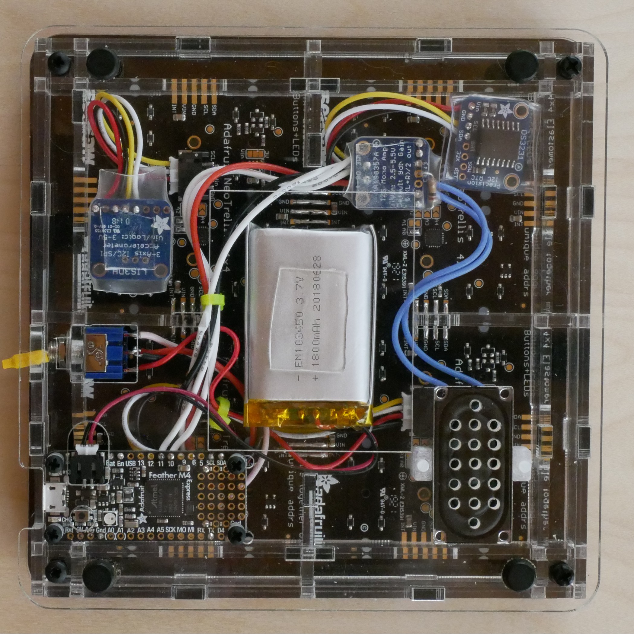 Overview, NeoTrellis Sound Board