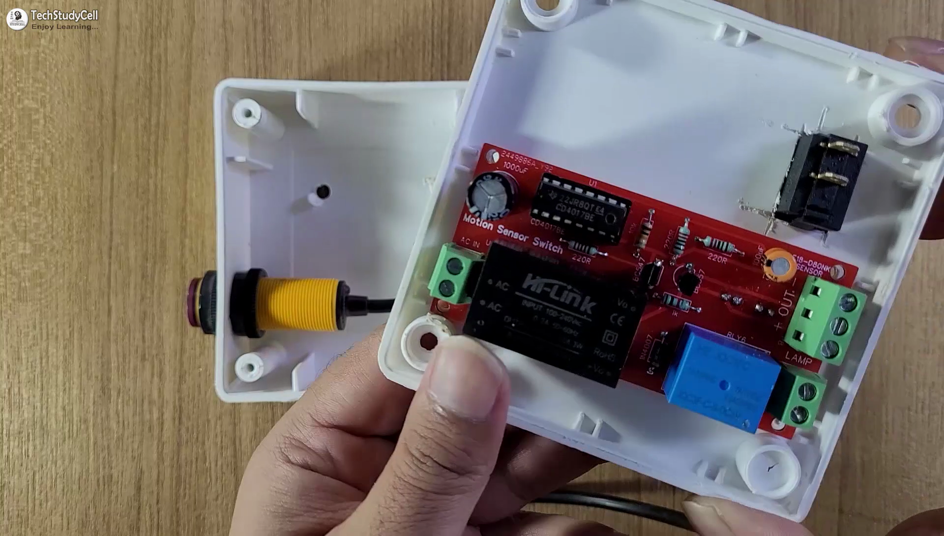 Gallery Motion Switch using CD4017 IR Proximity Sensor Hackaday.io