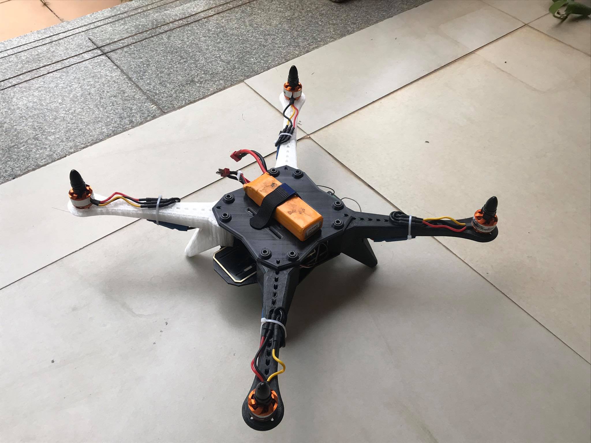 3D Printed Frame DIY Drone build | Details | Hackaday.io