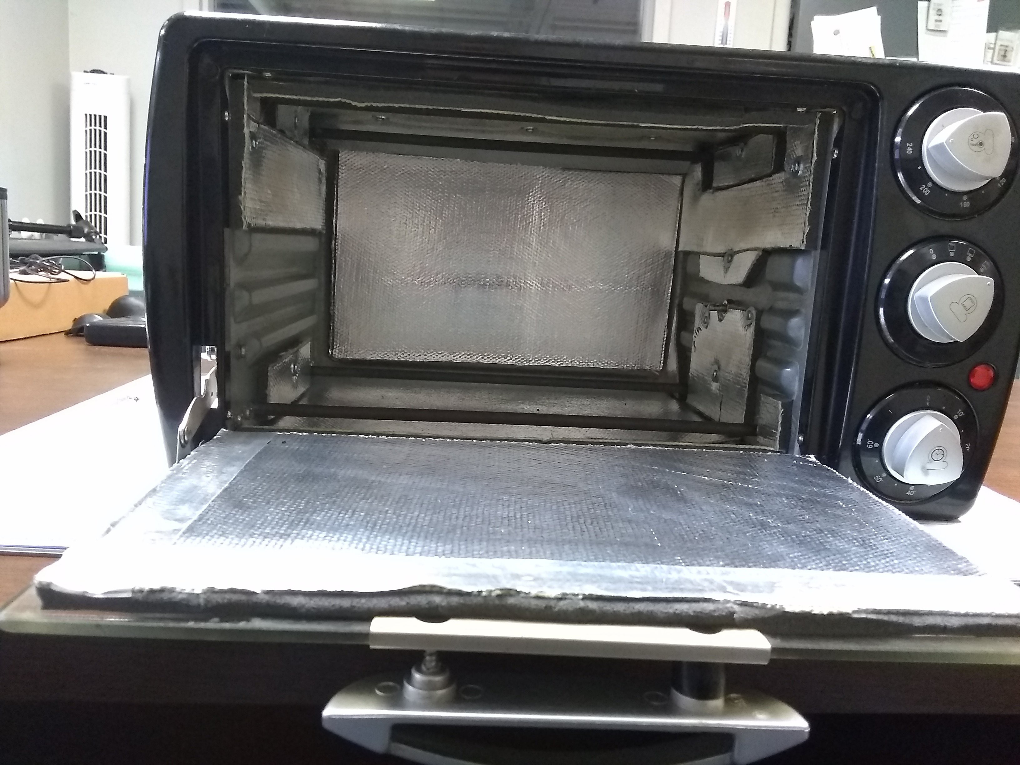 How to replace oven insulation?