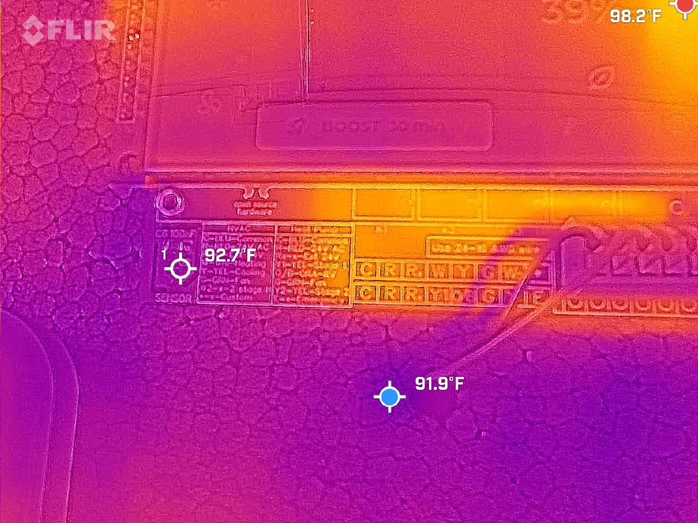 New Design - heat path disrupted