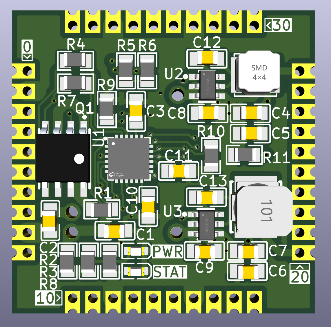 PCB Trace/Via Calculations and 2 vs 4 Layer PCB | Details | Hackaday.io