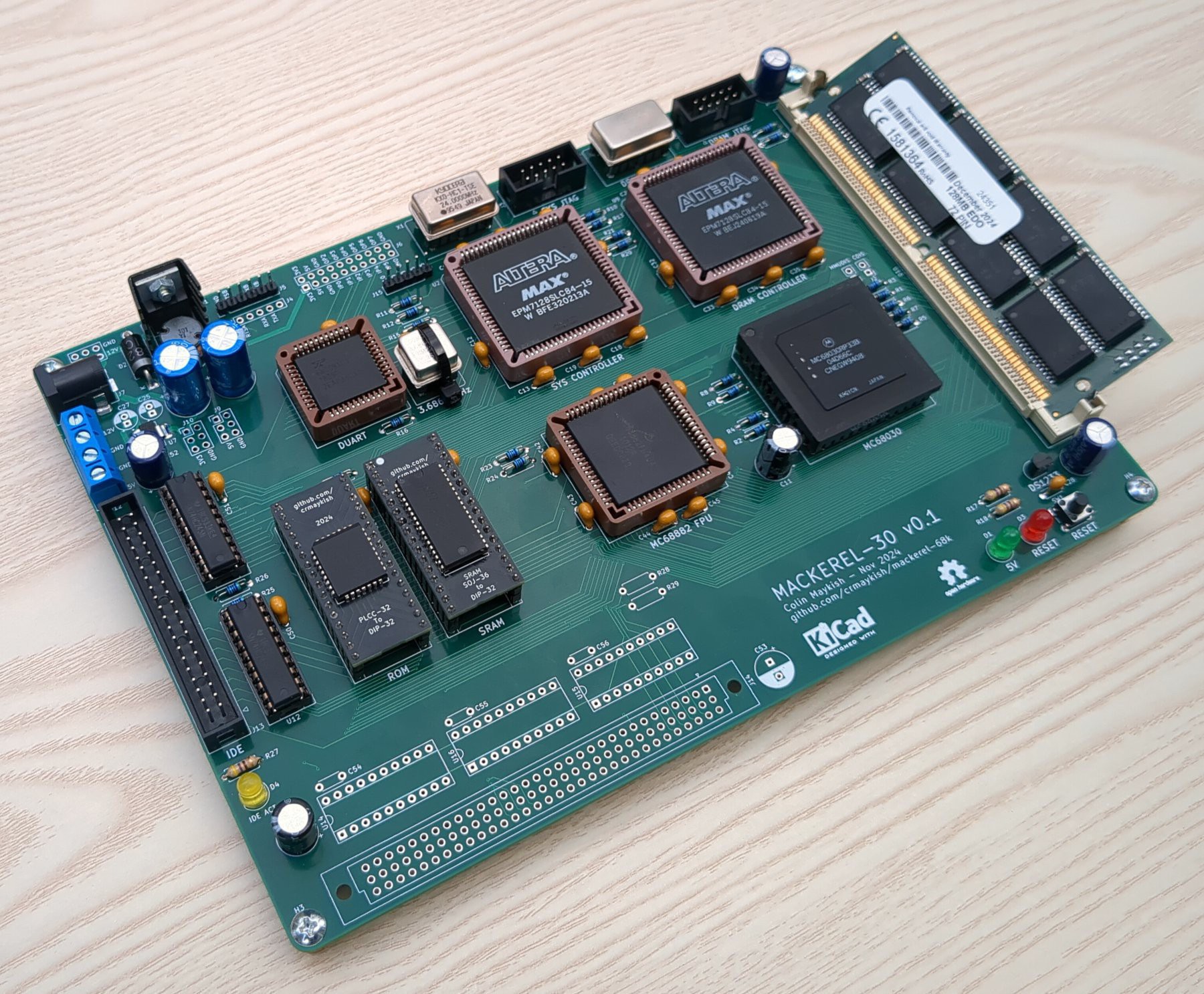 Baby Steps Towards Linux on a 68008 | Details | Hackaday.io