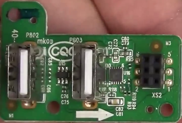 USB PCB Top