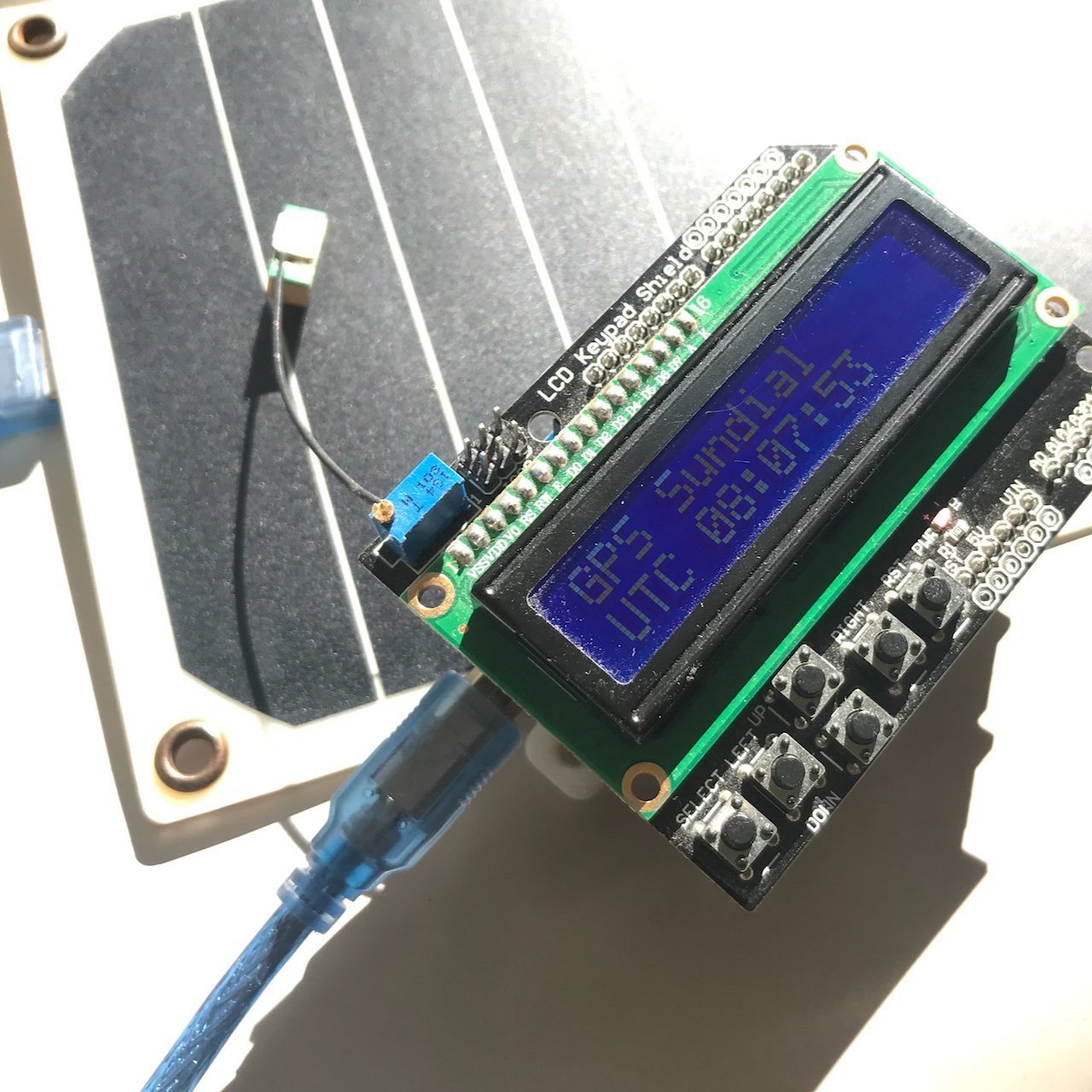 Gallery | GPS Sundial | Hackaday.io